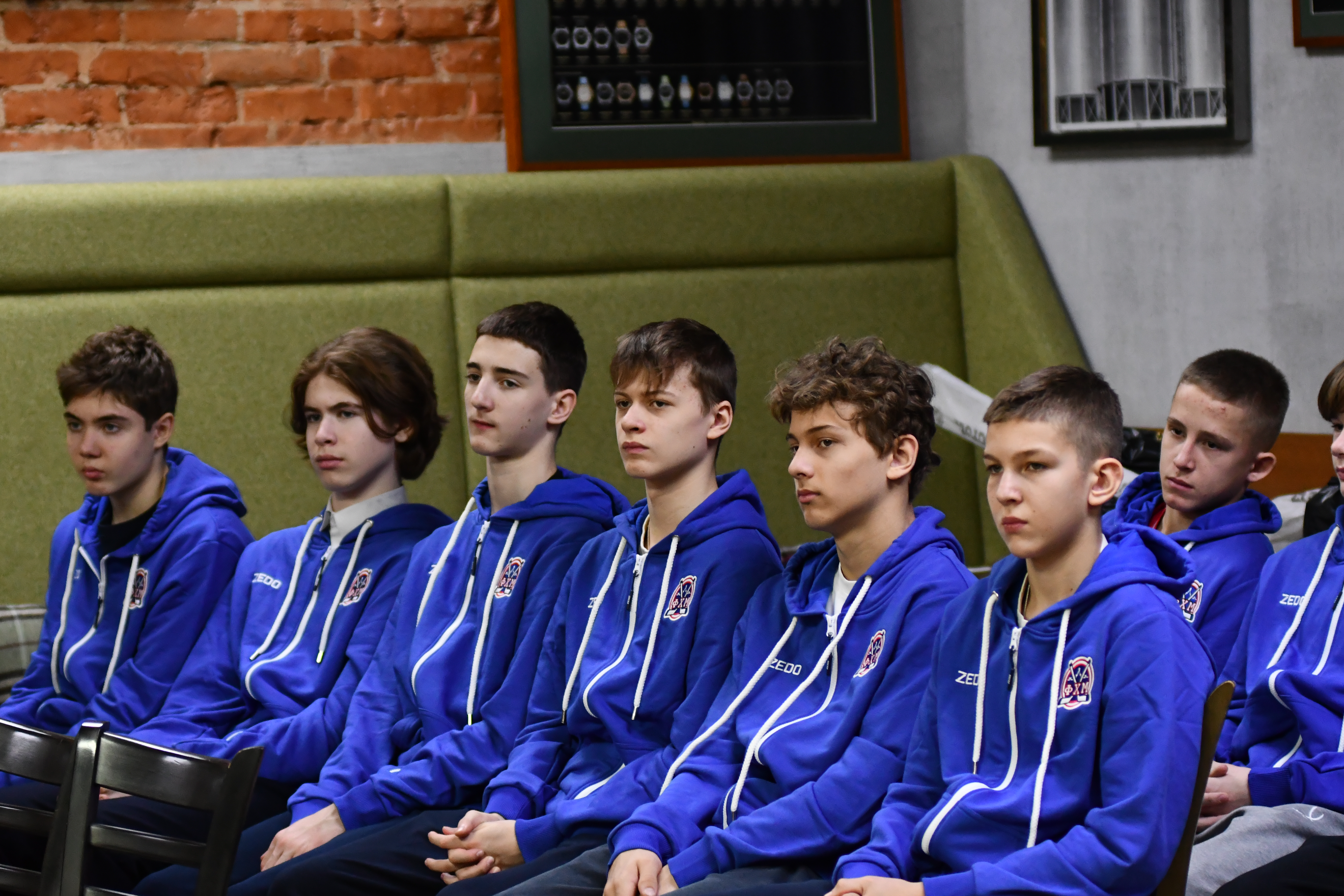 Фото: Встреча сборной Москвы-2012 с Андреем Николишиным 