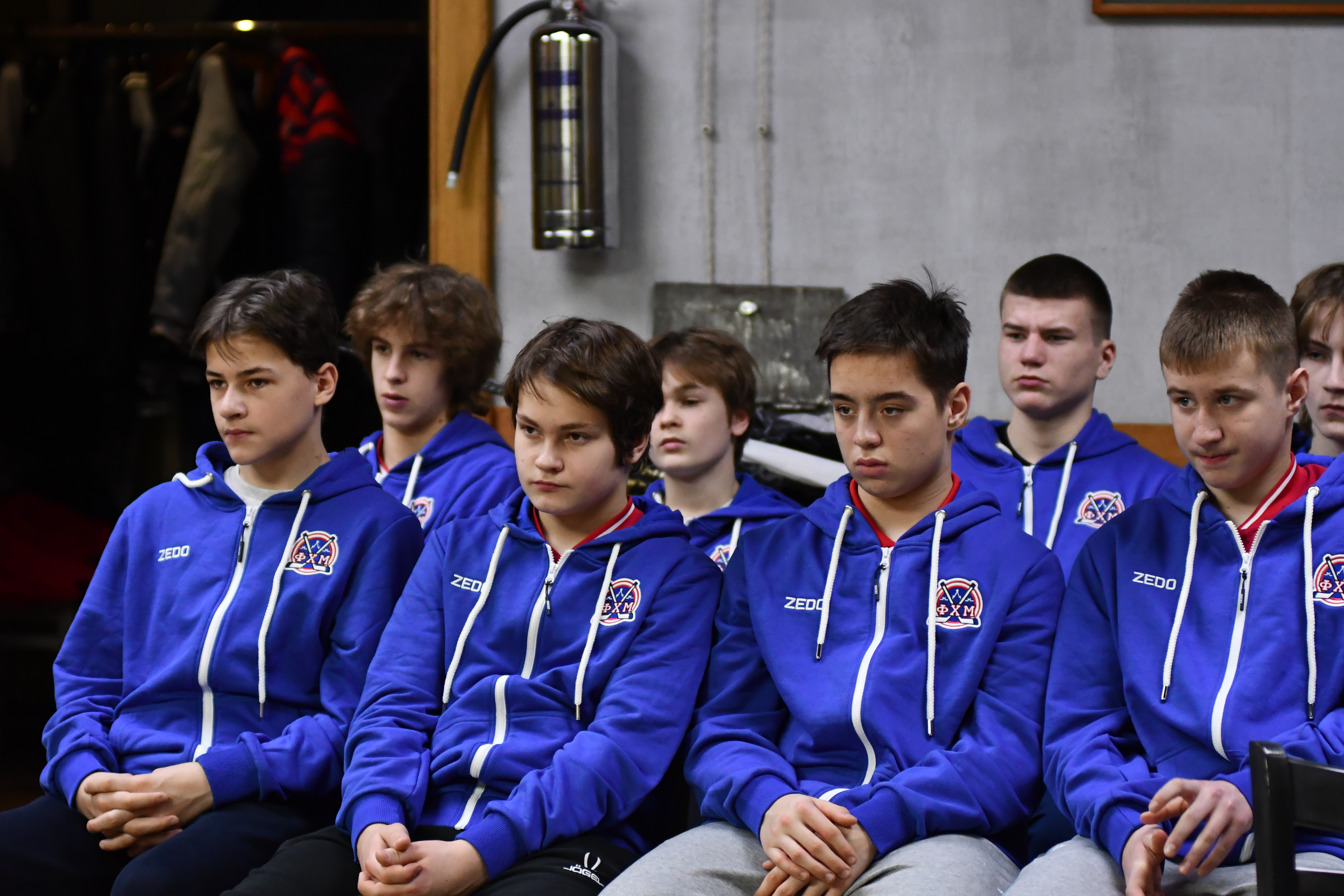 Фото: Встреча сборной Москвы-2012 с Андреем Николишиным 