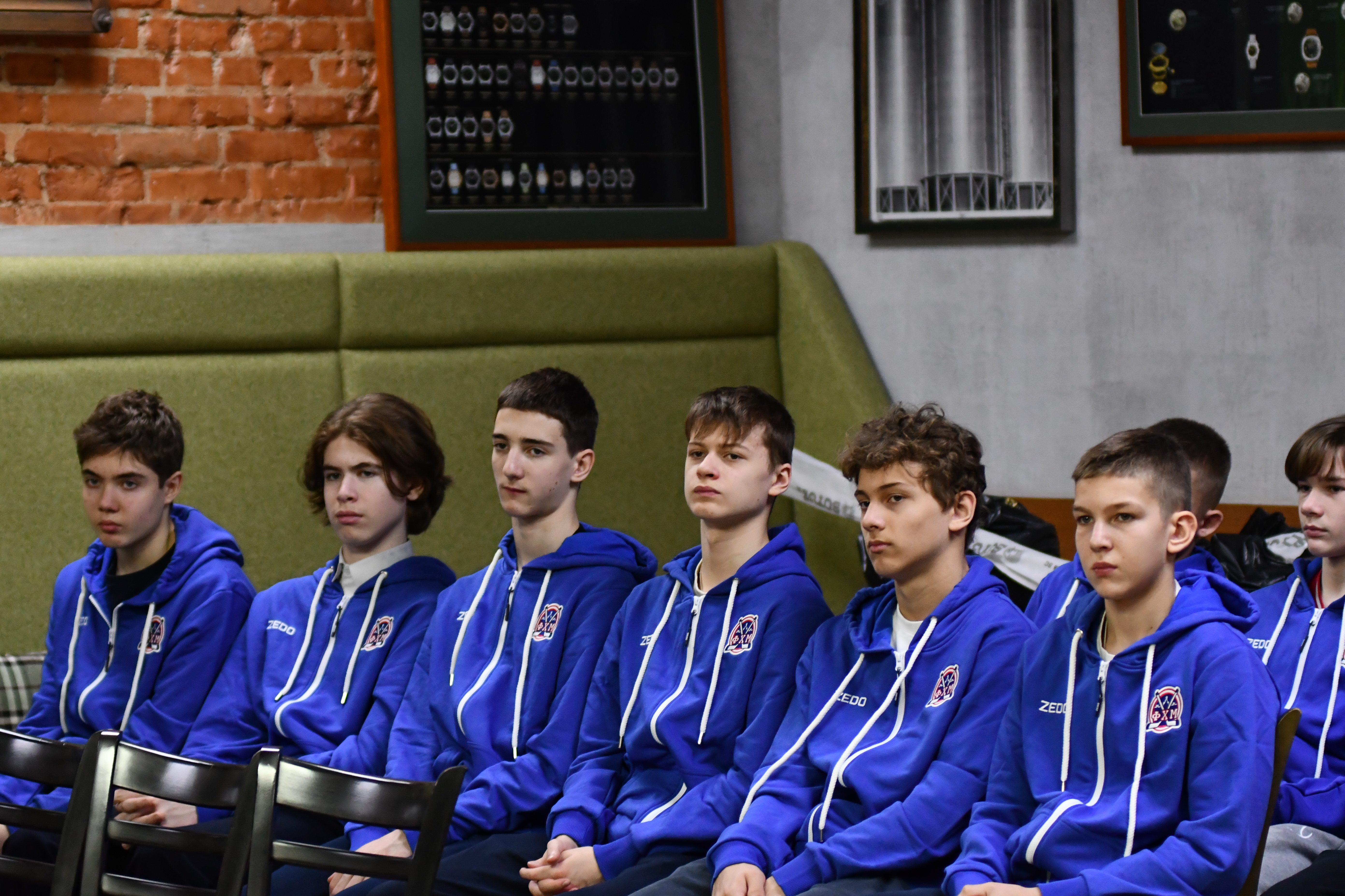 Фото: Встреча сборной Москвы-2012 с Андреем Николишиным 