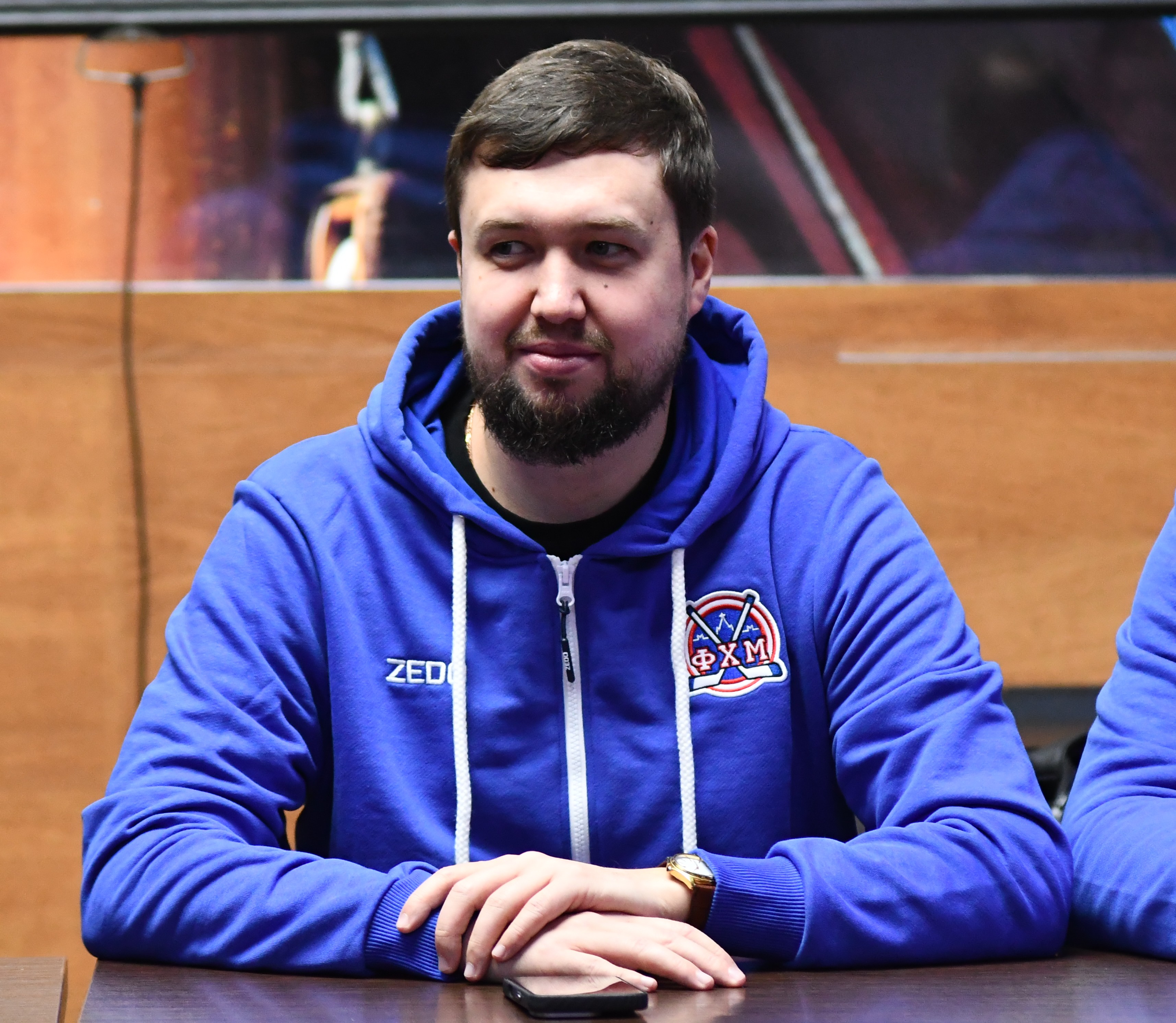 Фото: Встреча женских сборных Москвы с Андреем Николишиным