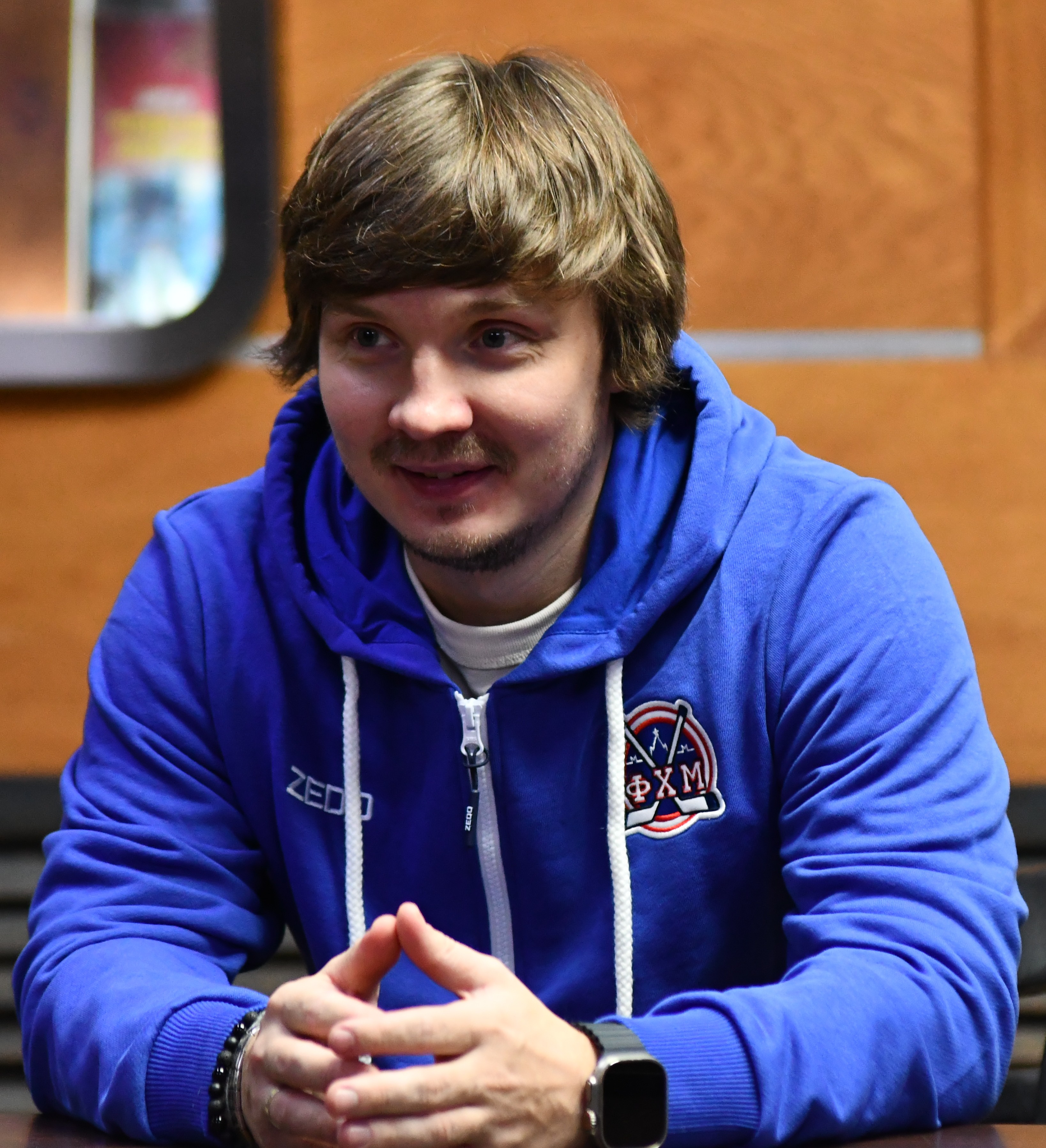 Фото: Встреча женских сборных Москвы с Андреем Николишиным