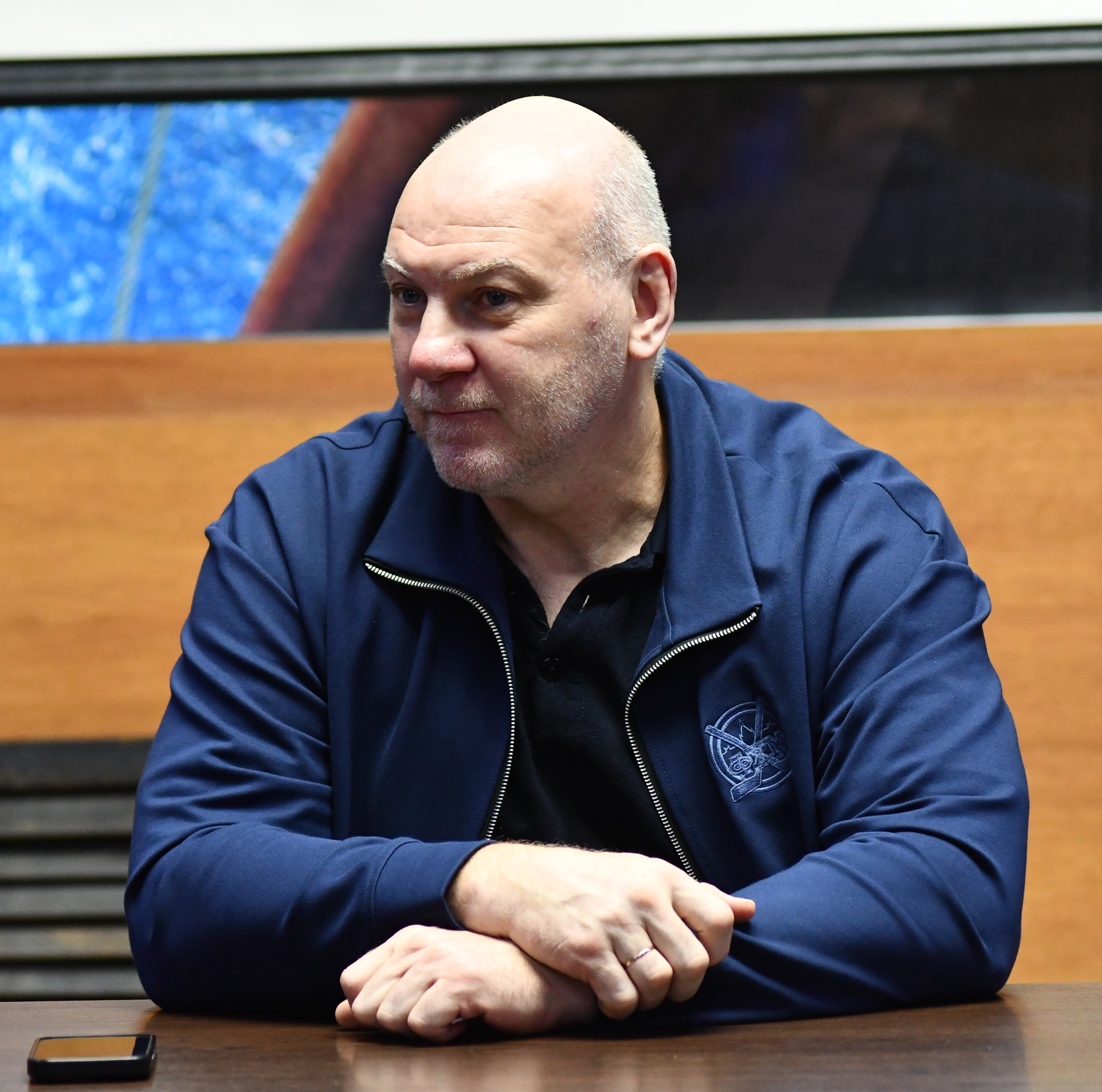 Фото: Встреча женских сборных Москвы с Андреем Николишиным