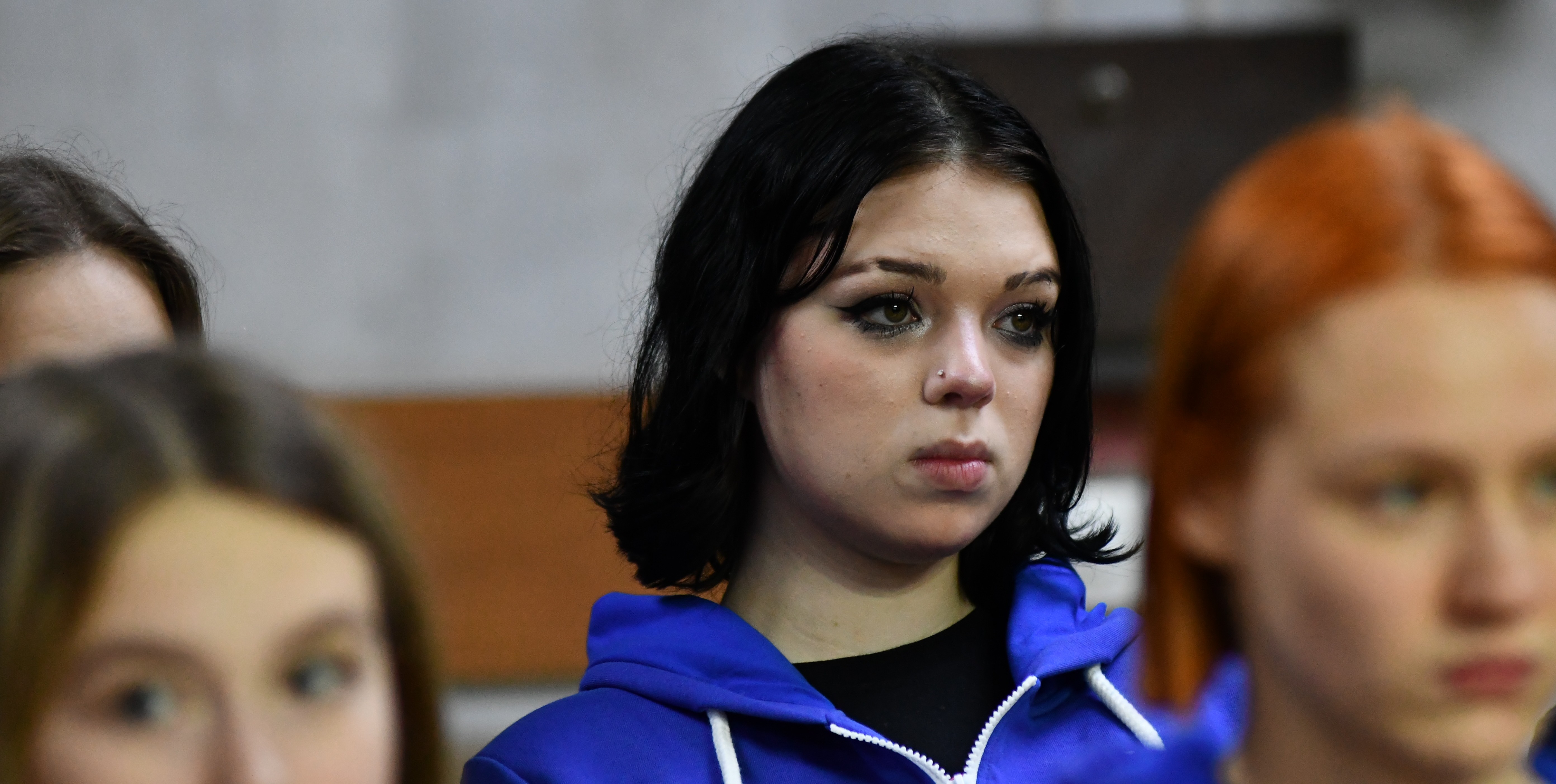 Фото: Встреча женских сборных Москвы с Андреем Николишиным