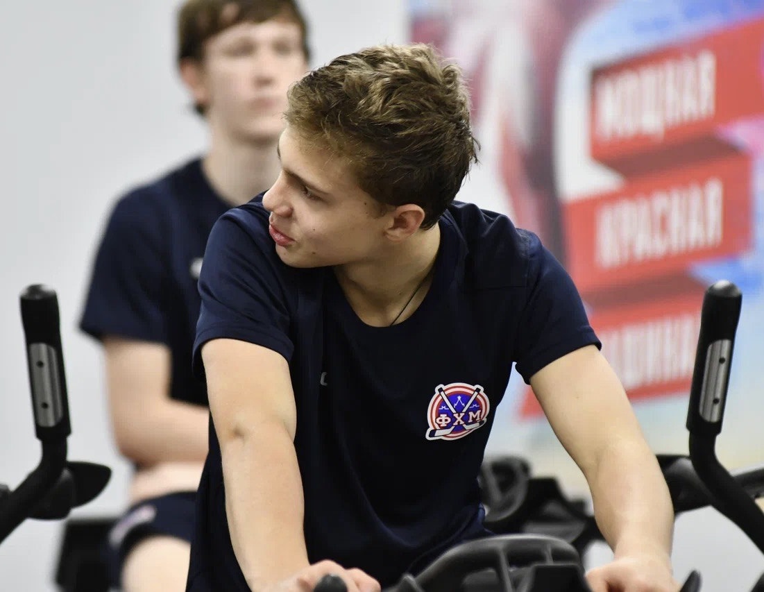 Фото: Тренировка сборной Москвы-2011 перед полуфинальным матчем 