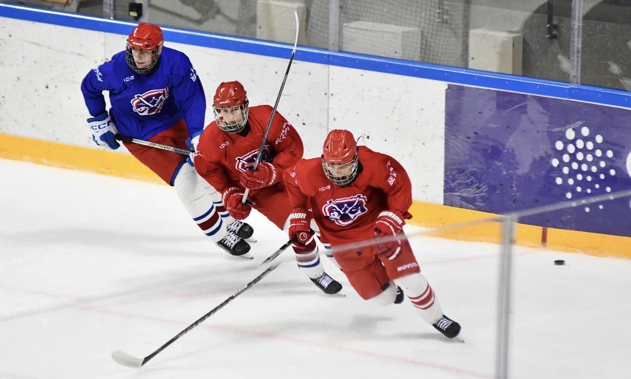 Фото: Тренировка сборной Москвы-2011 перед полуфинальным матчем 