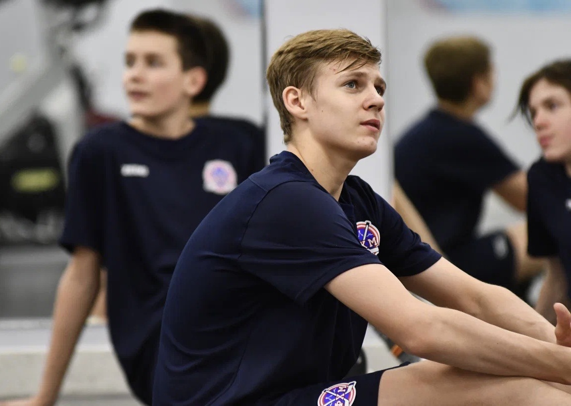 Фото: Тренировка сборной Москвы-2011 перед полуфинальным матчем 