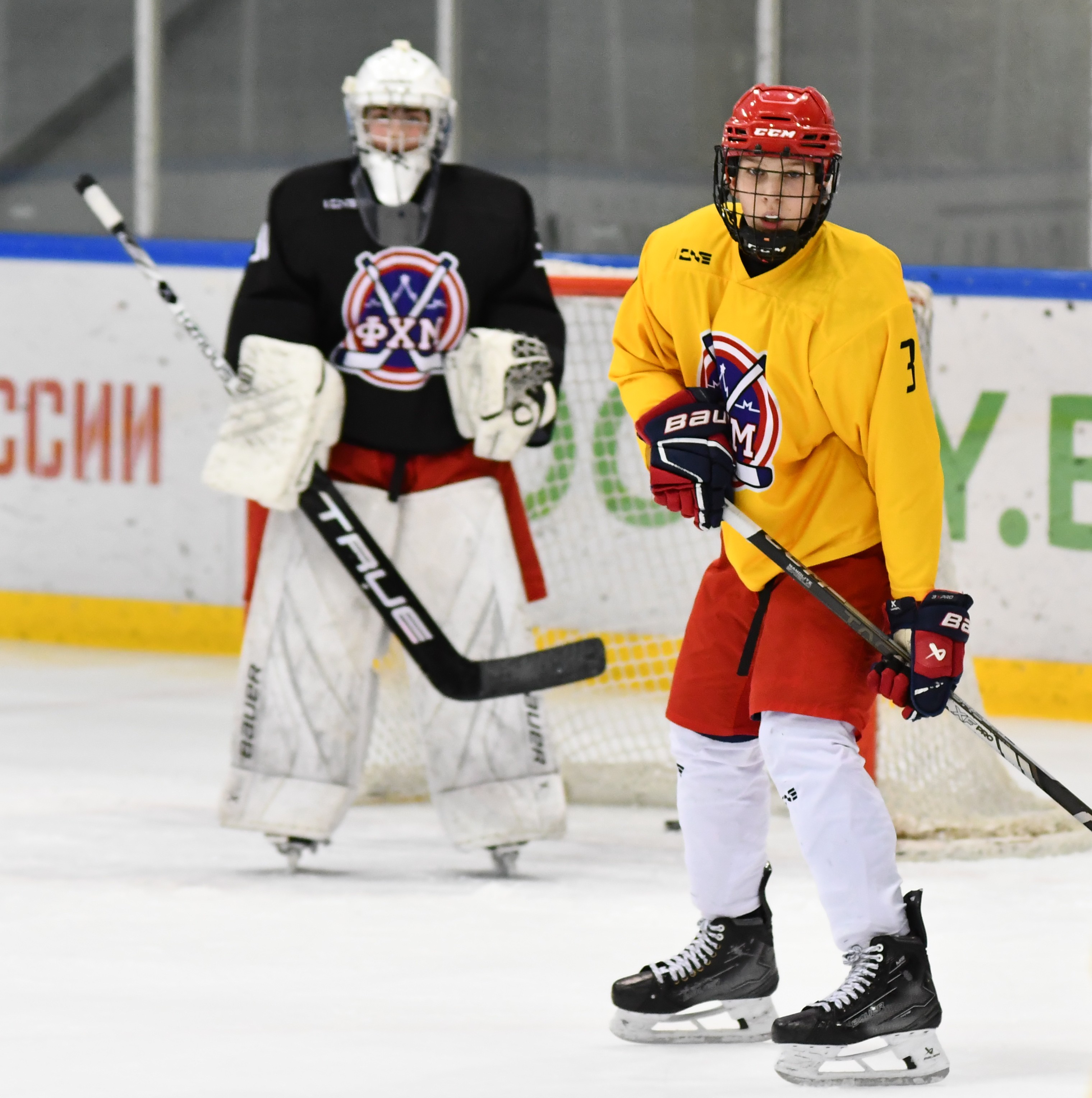 Фото: Тренировка сборной Москвы-2012 перед четвертьфиналом