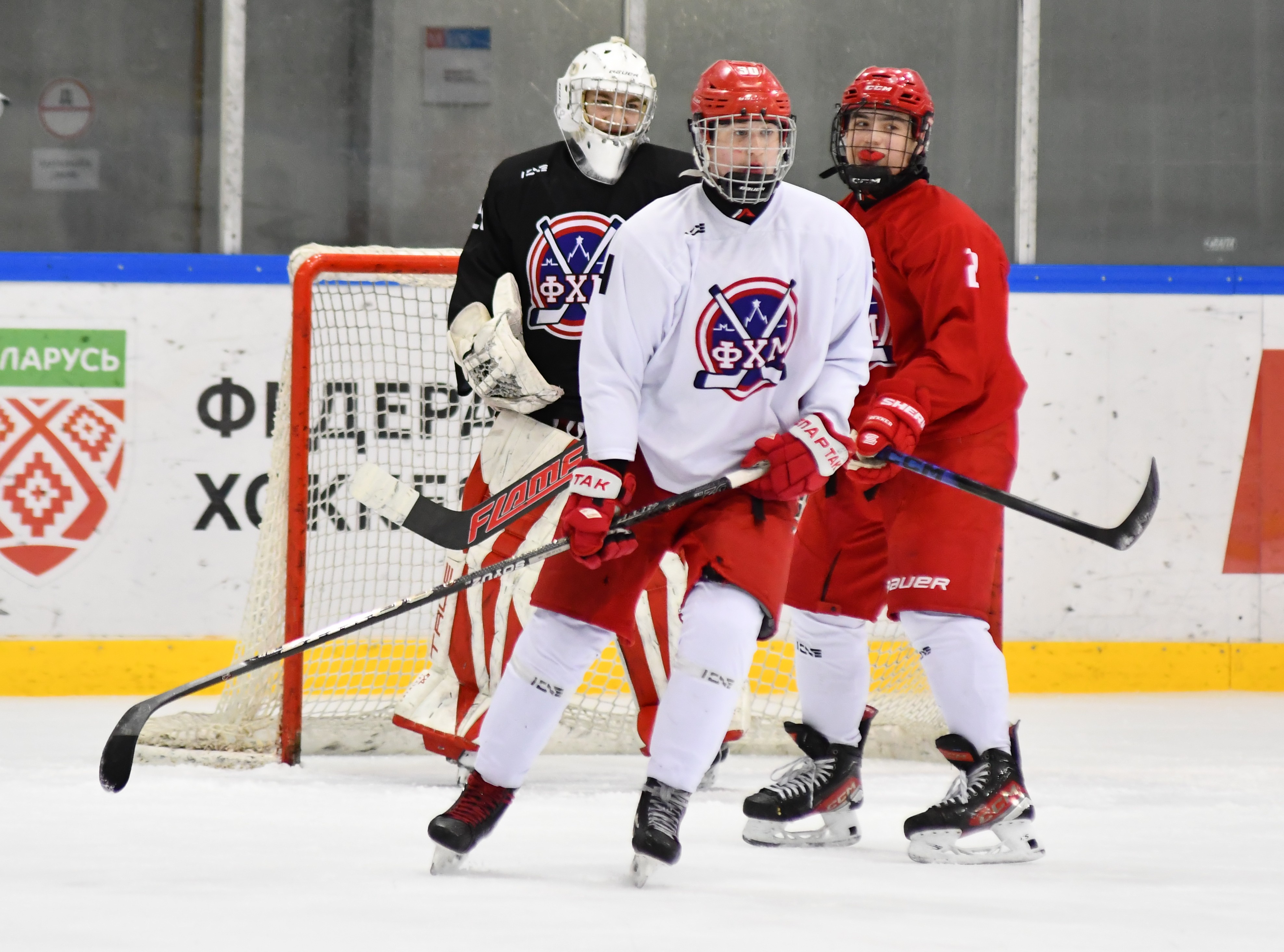 Фото: Тренировка сборной Москвы-2012 перед четвертьфиналом