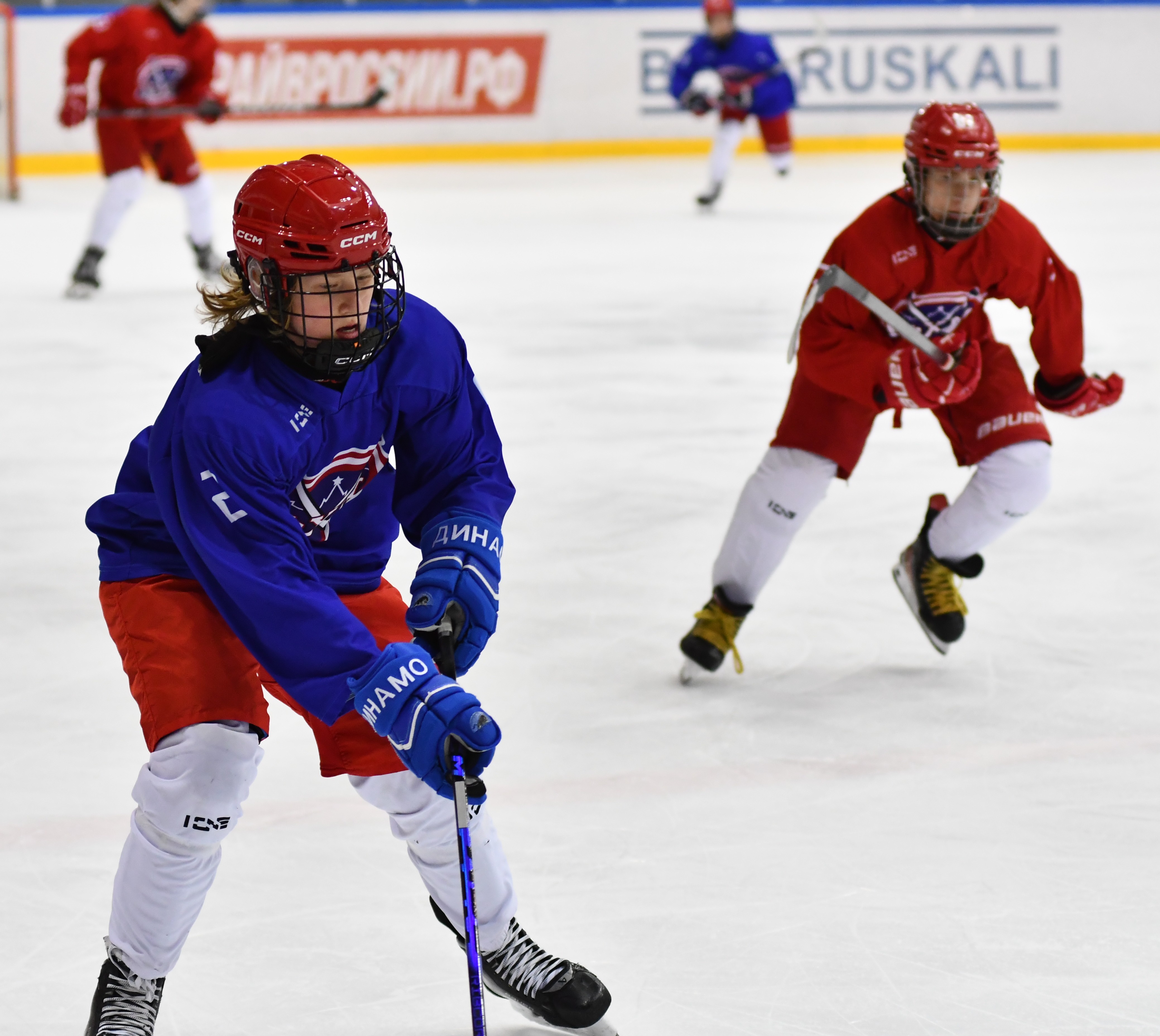Фото: Тренировка сборной Москвы-2012 перед четвертьфиналом