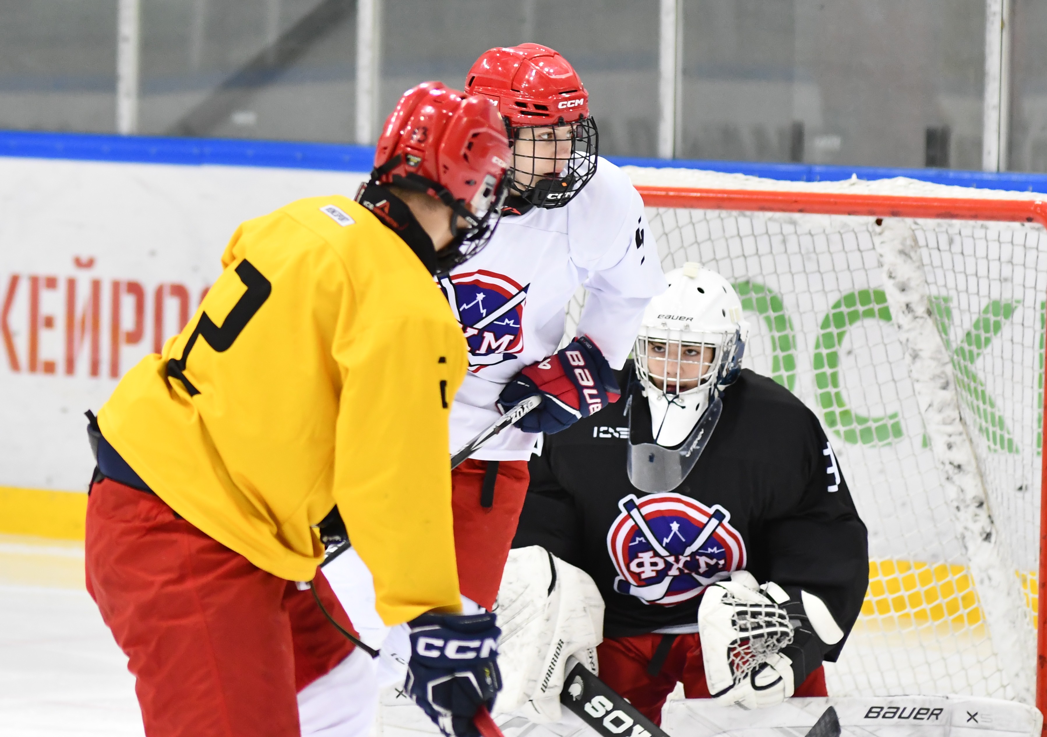 Фото: Тренировка сборной Москвы-2012 перед четвертьфиналом