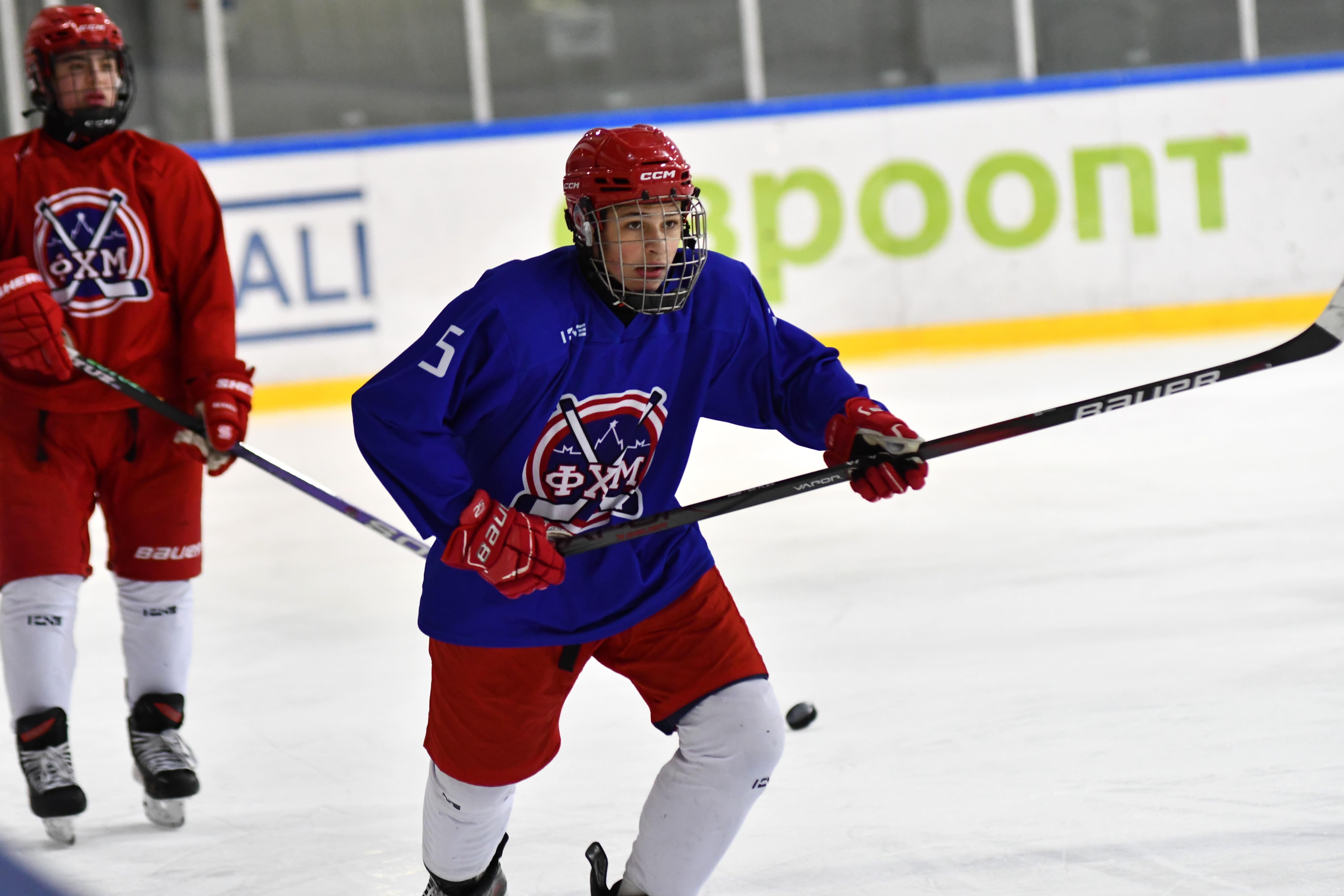 Фото: Тренировка сборной Москвы-2012 перед четвертьфиналом