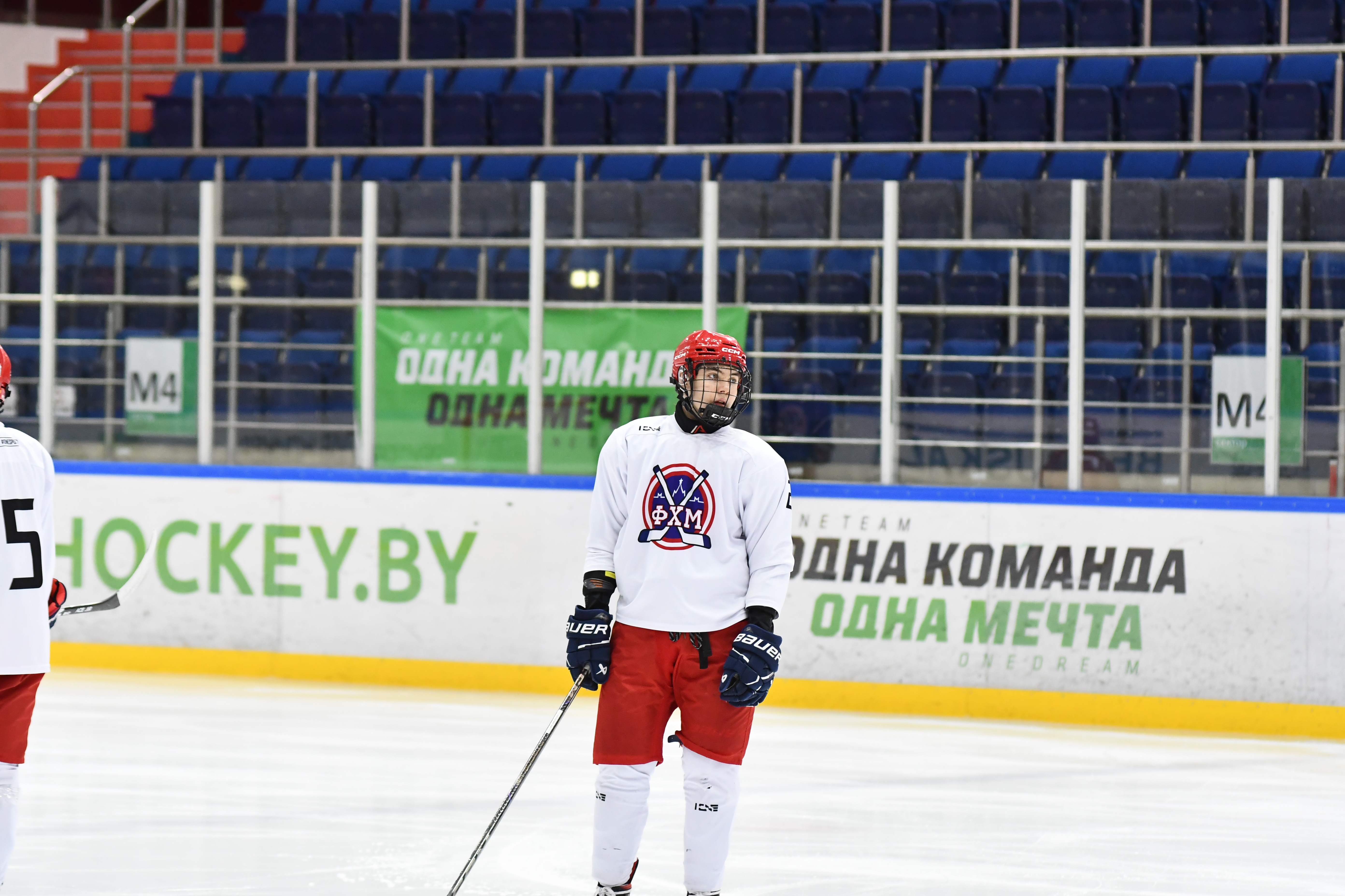 Фото: Тренировка сборной Москвы-2012 перед четвертьфиналом