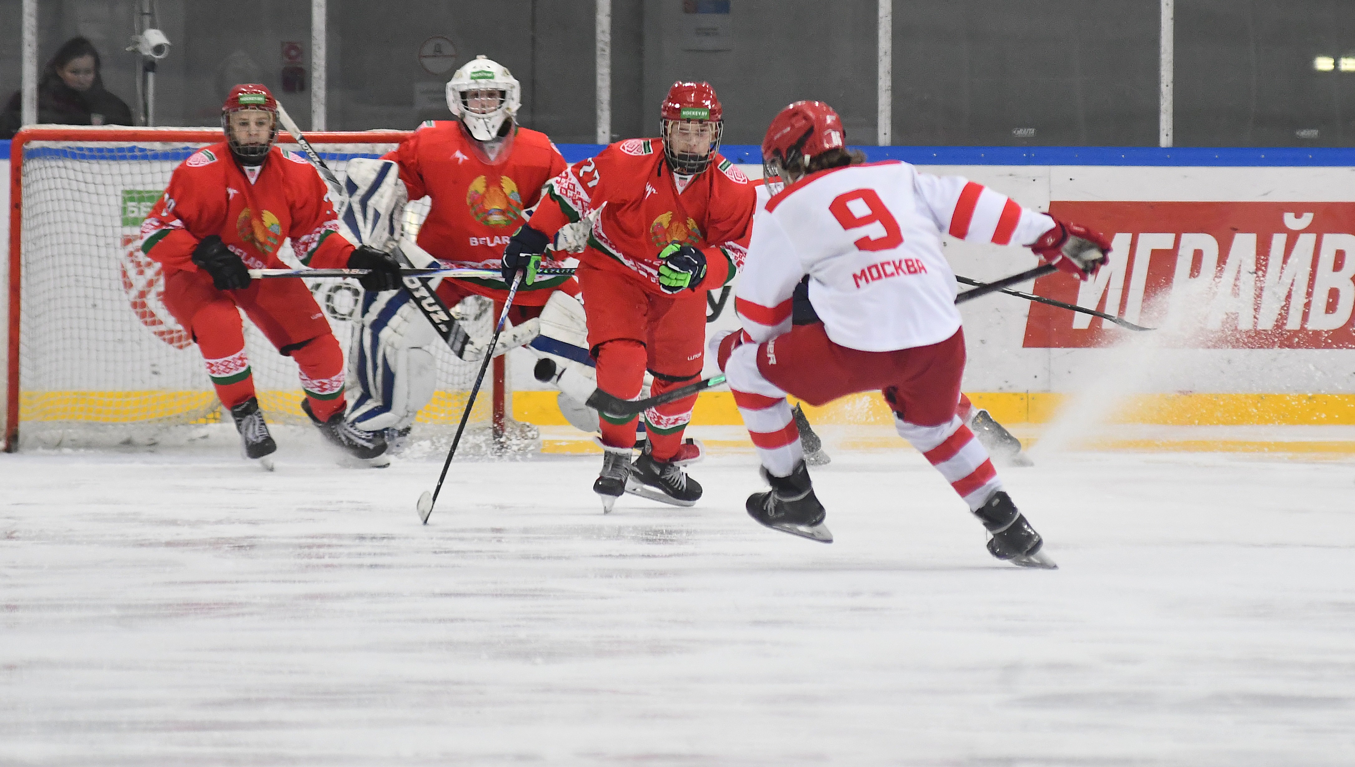 Фото: Сборная Москвы - сборная Республики Беларусь 2012