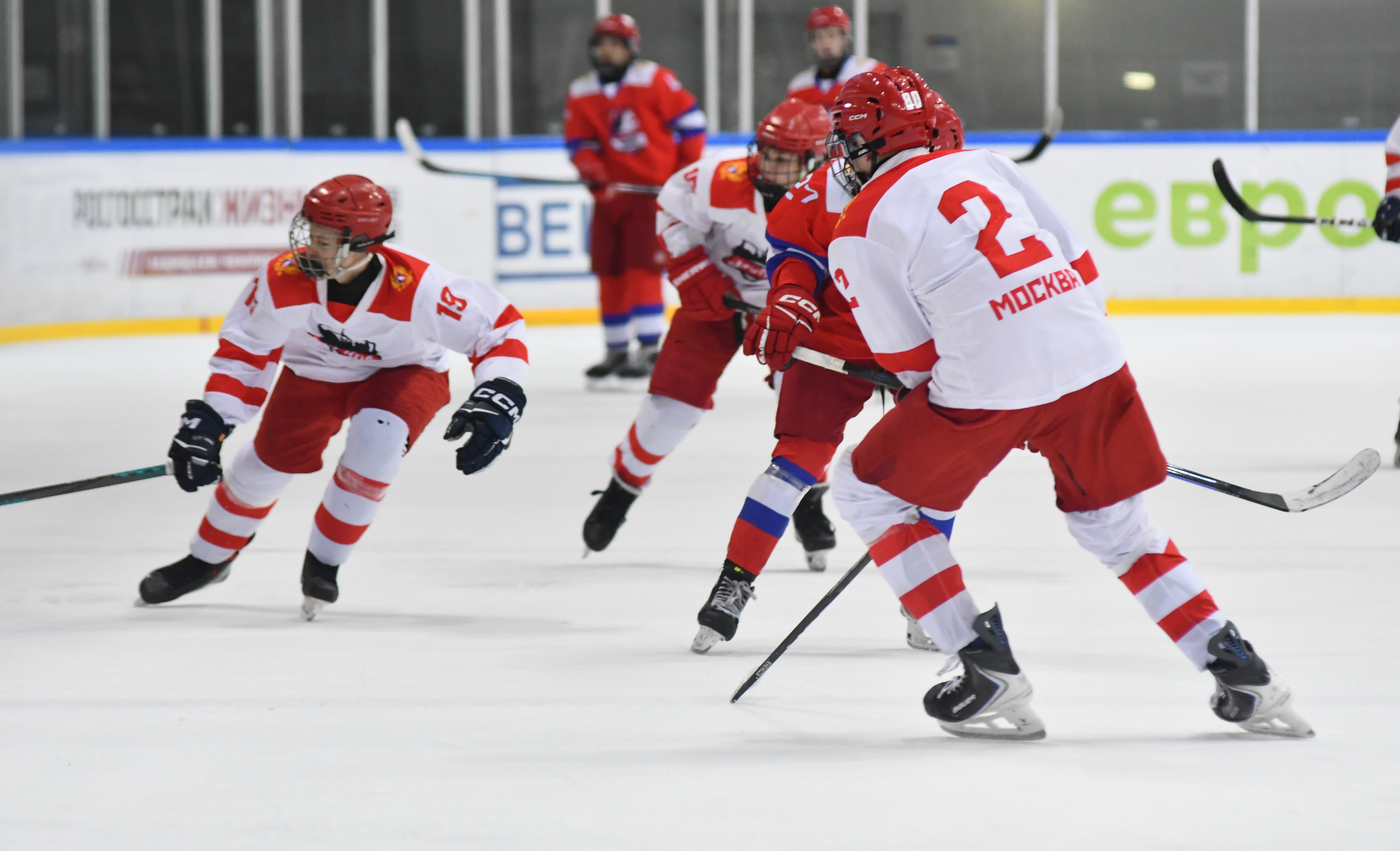 Фото: Сборная ЦФО - сборная Москвы 2012