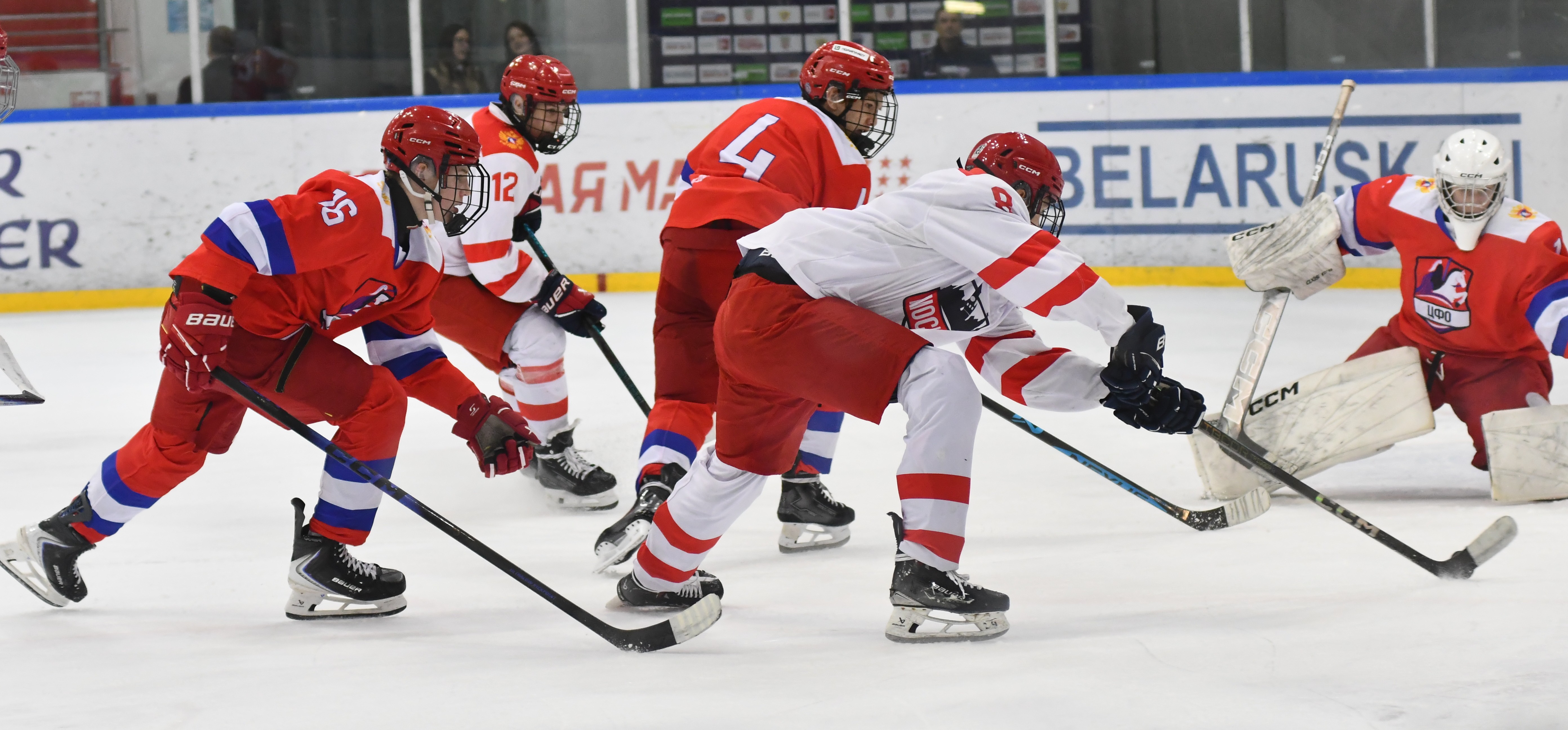 Фото: Сборная ЦФО - сборная Москвы 2012