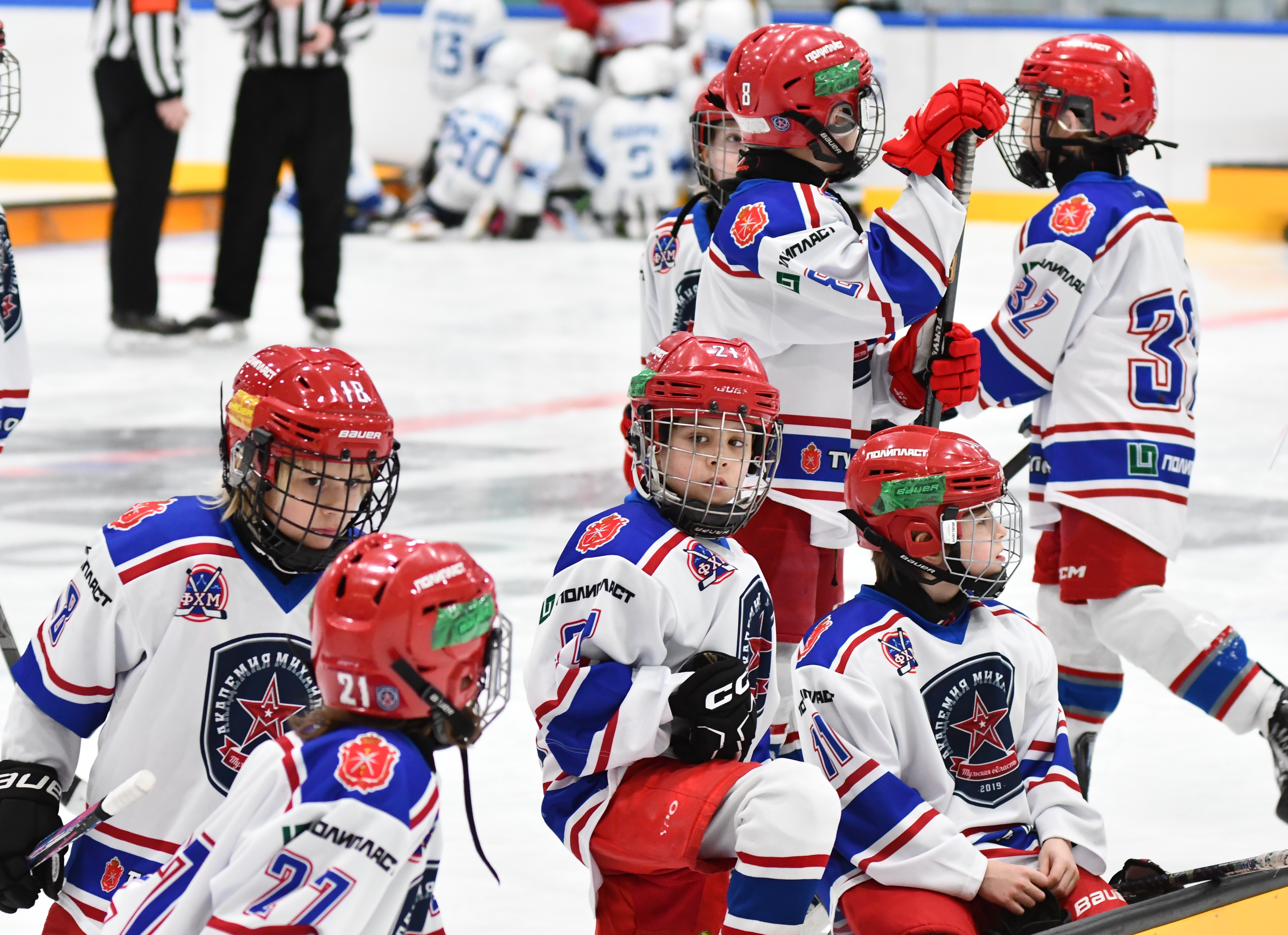Фото: Первый игровой день Кубка Москвы среди команд 2017 года рождения