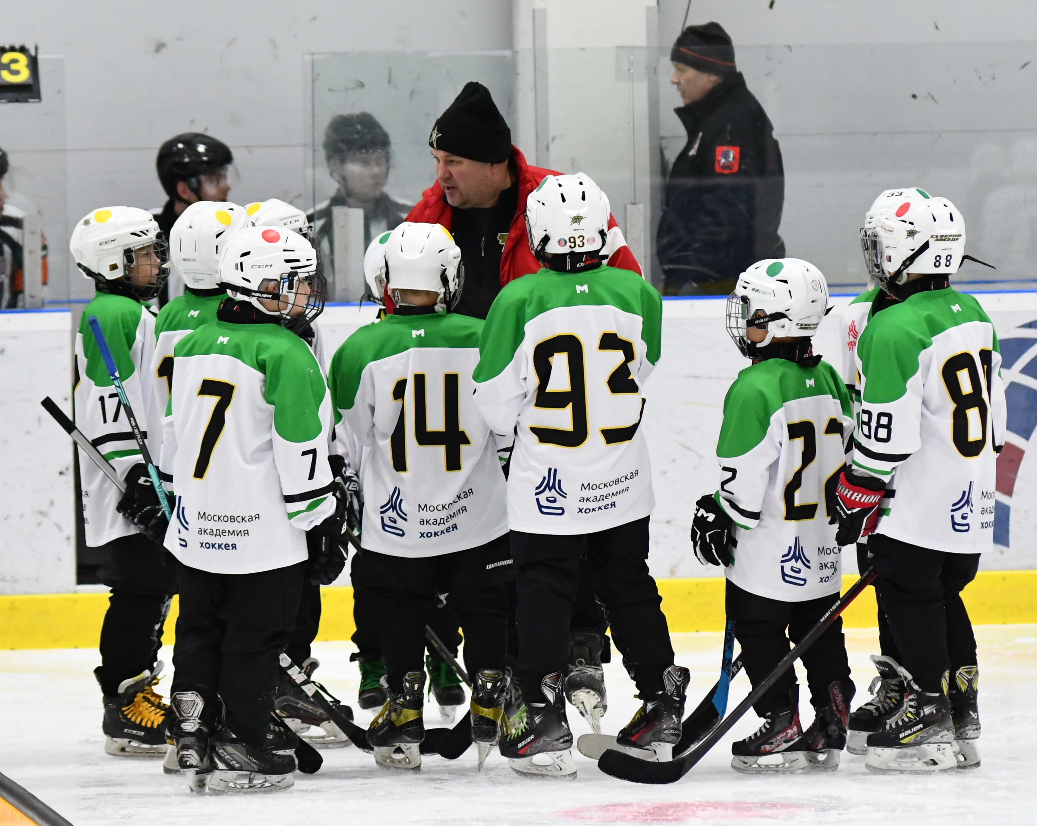 Фото: Первый день плей-офф Кубка Москвы среди команд 2017 года рождения