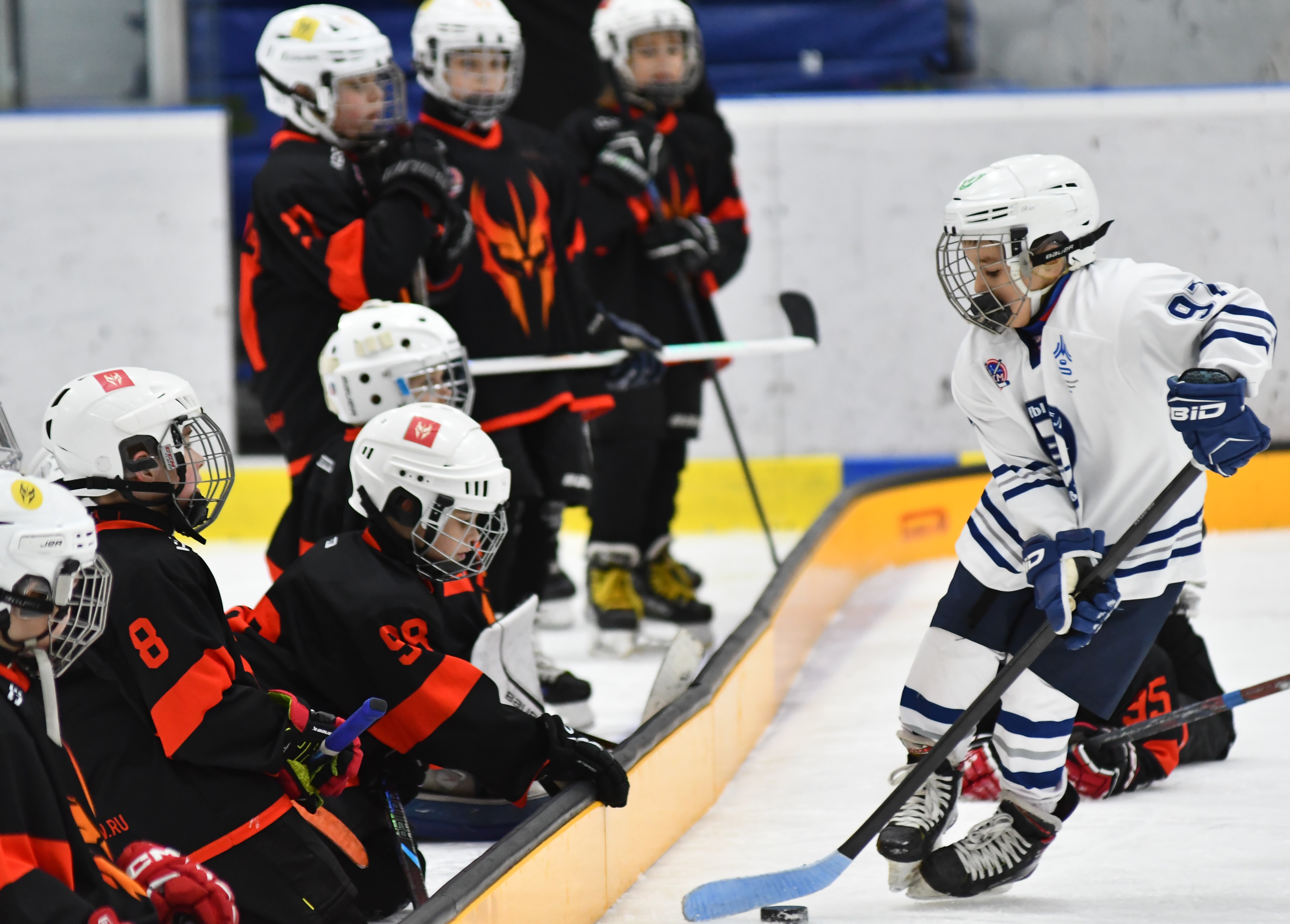 Фото: Первый день плей-офф Кубка Москвы среди команд 2017 года рождения
