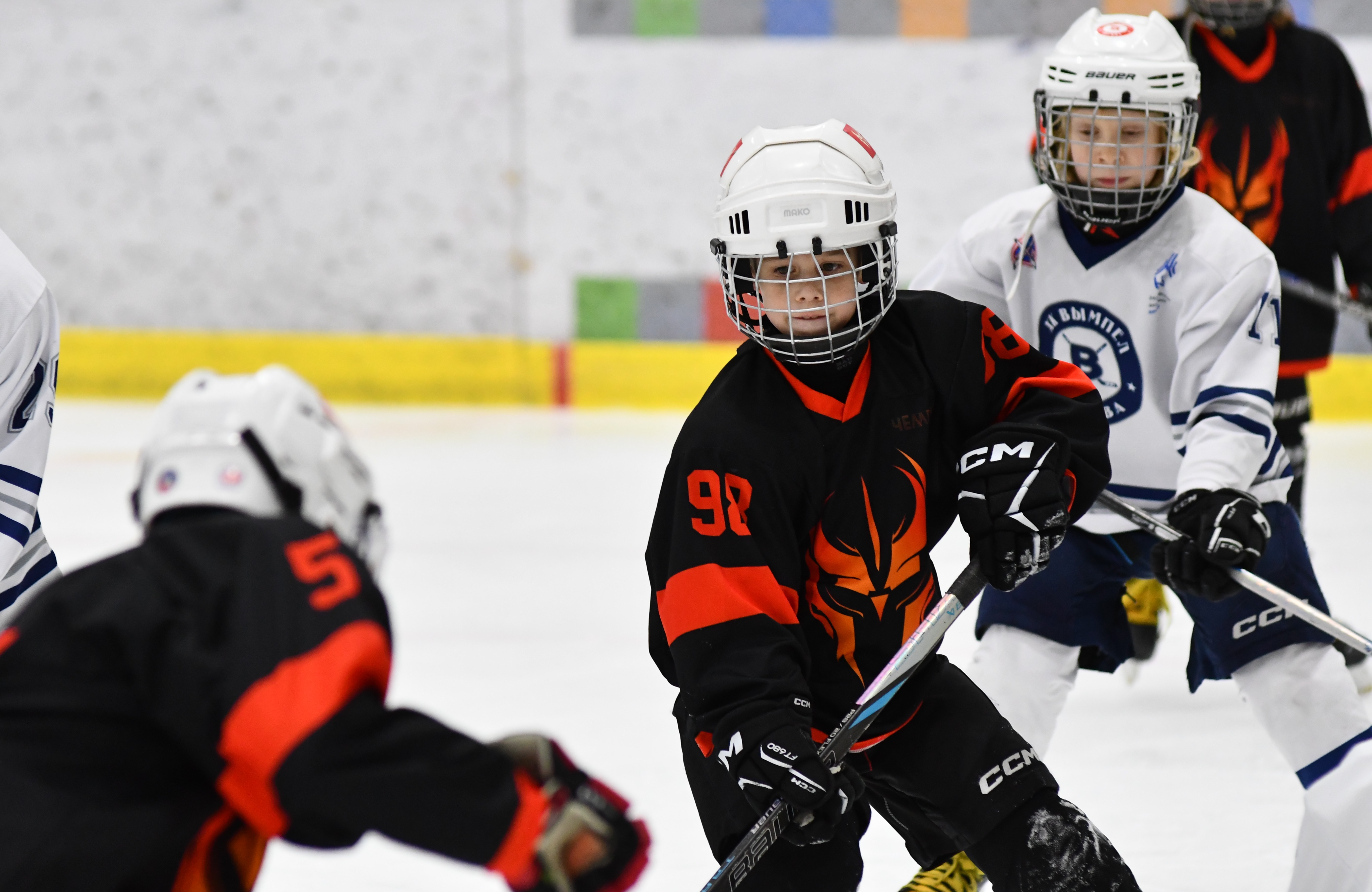 Фото: Первый день плей-офф Кубка Москвы среди команд 2017 года рождения