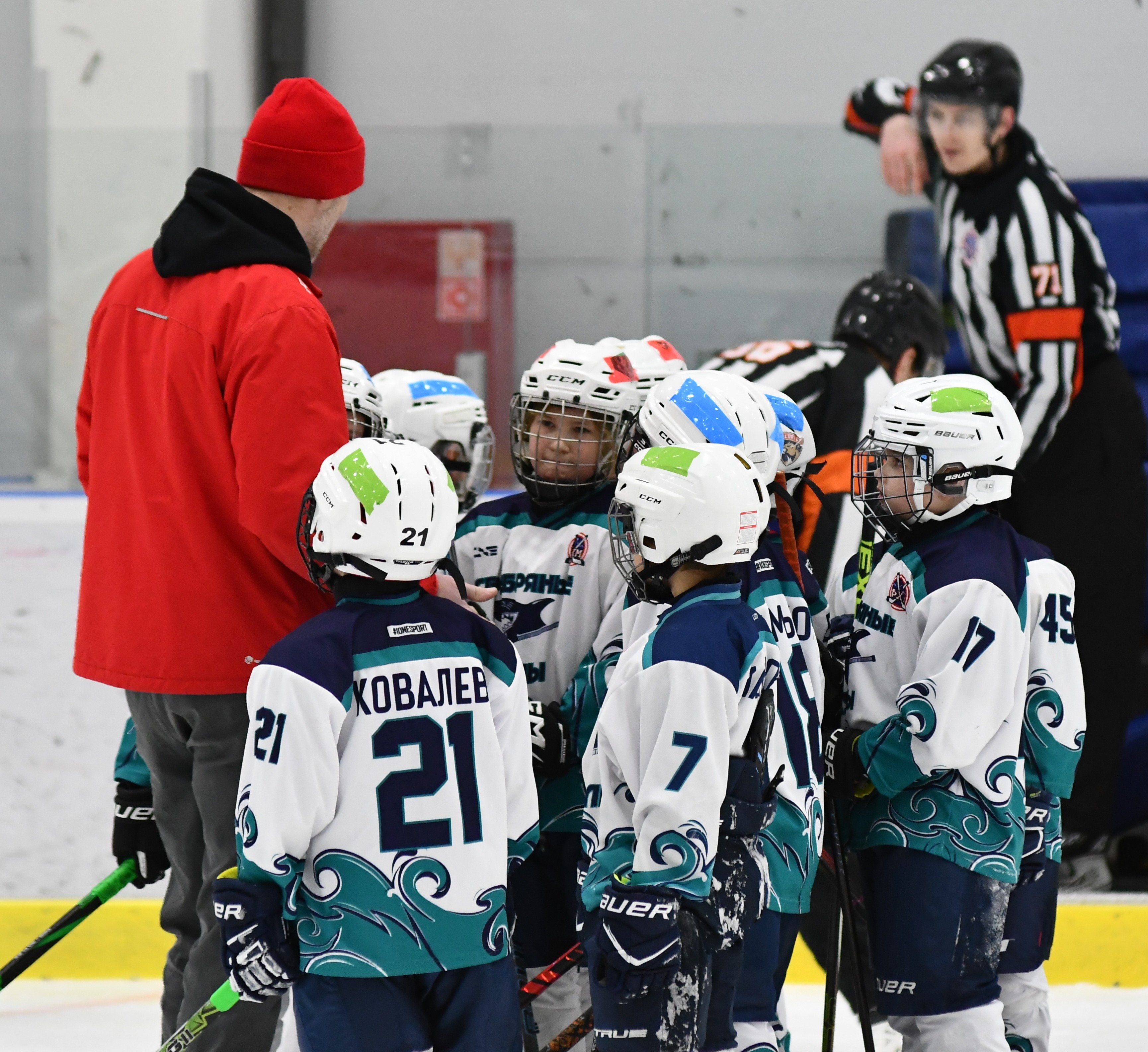 Фото: Первый день плей-офф Кубка Москвы среди команд 2017 года рождения