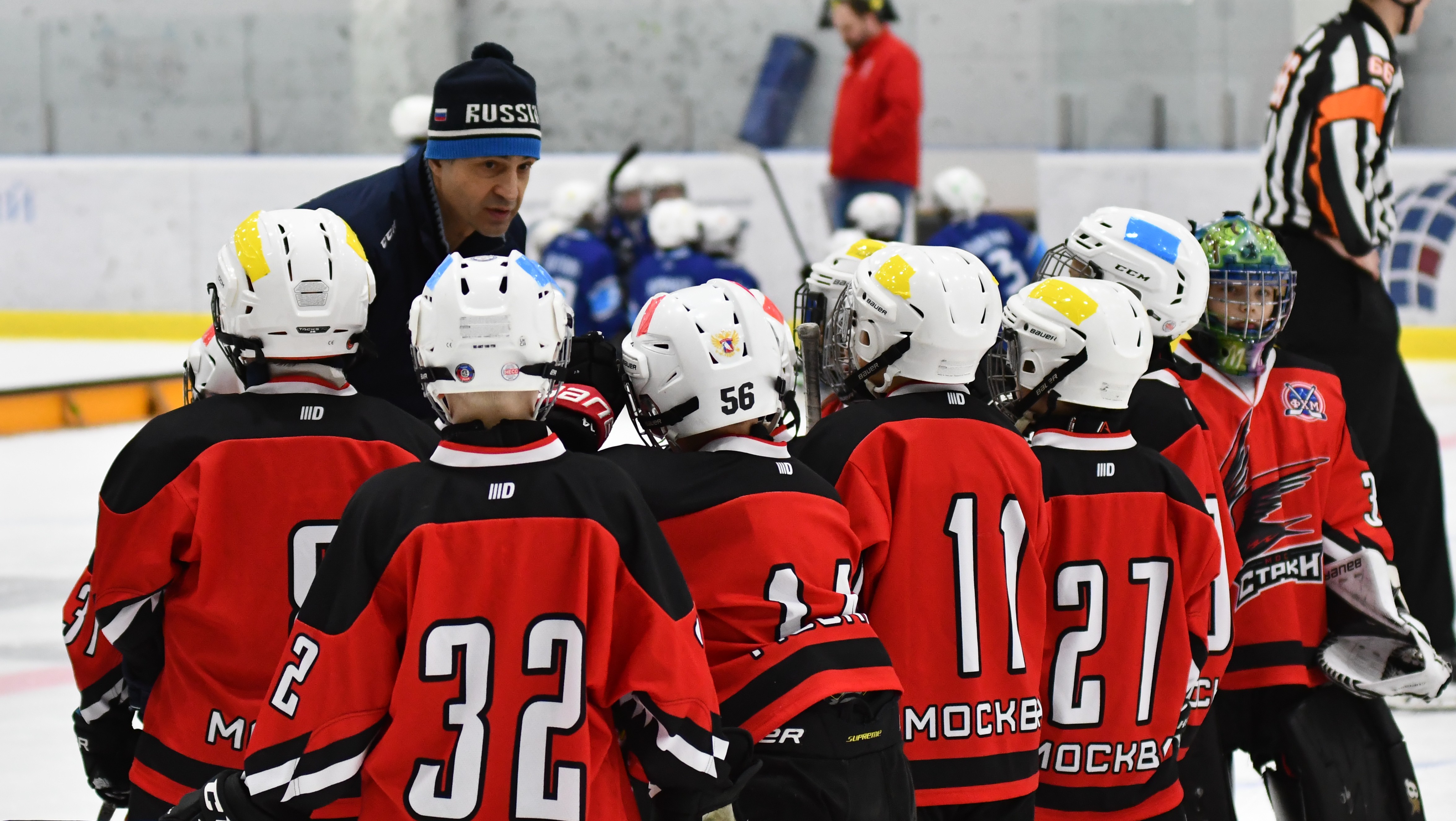 Фото: Первый день плей-офф Кубка Москвы среди команд 2017 года рождения