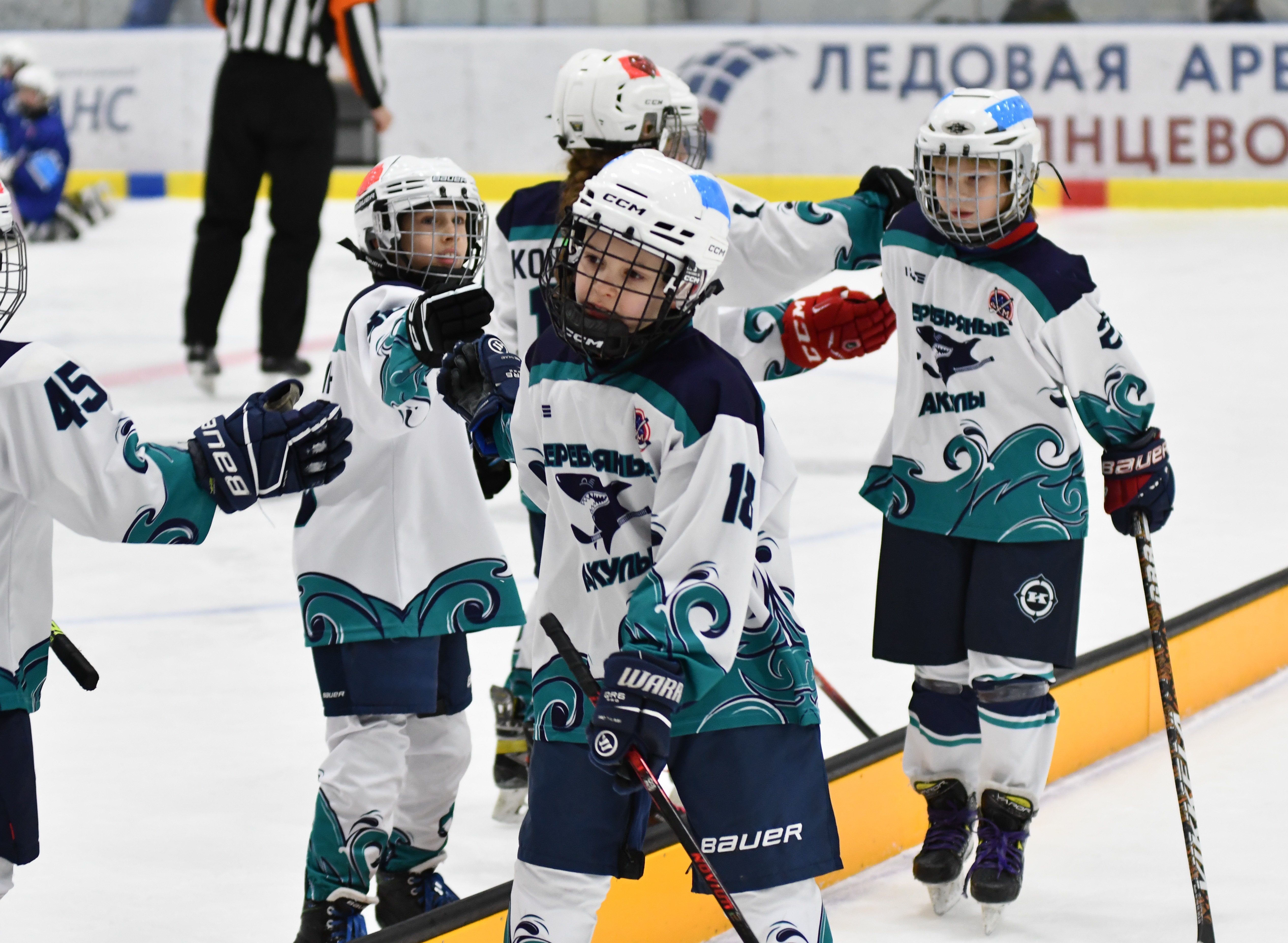 Фото: Первый день плей-офф Кубка Москвы среди команд 2017 года рождения