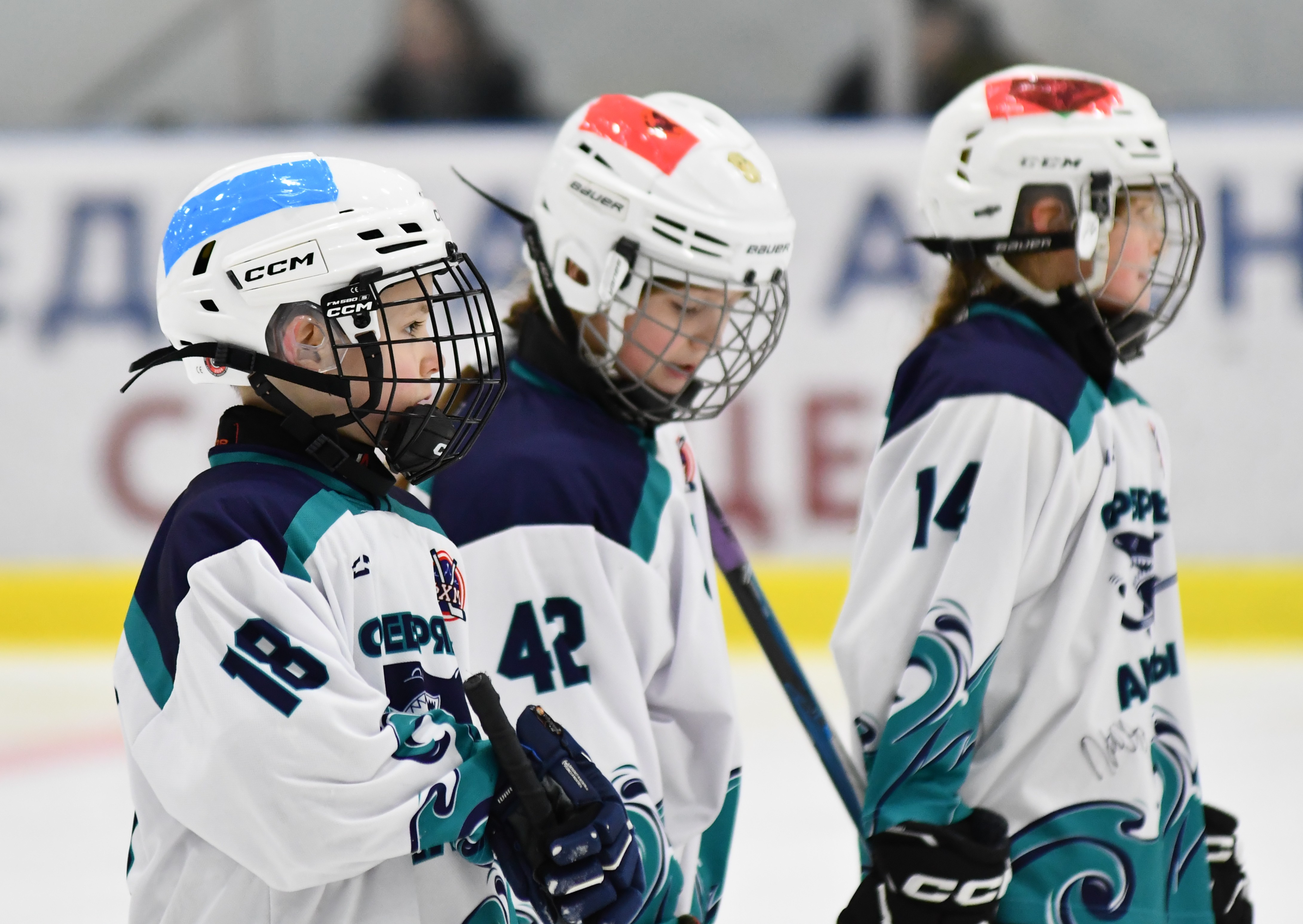 Фото: Первый день плей-офф Кубка Москвы среди команд 2017 года рождения