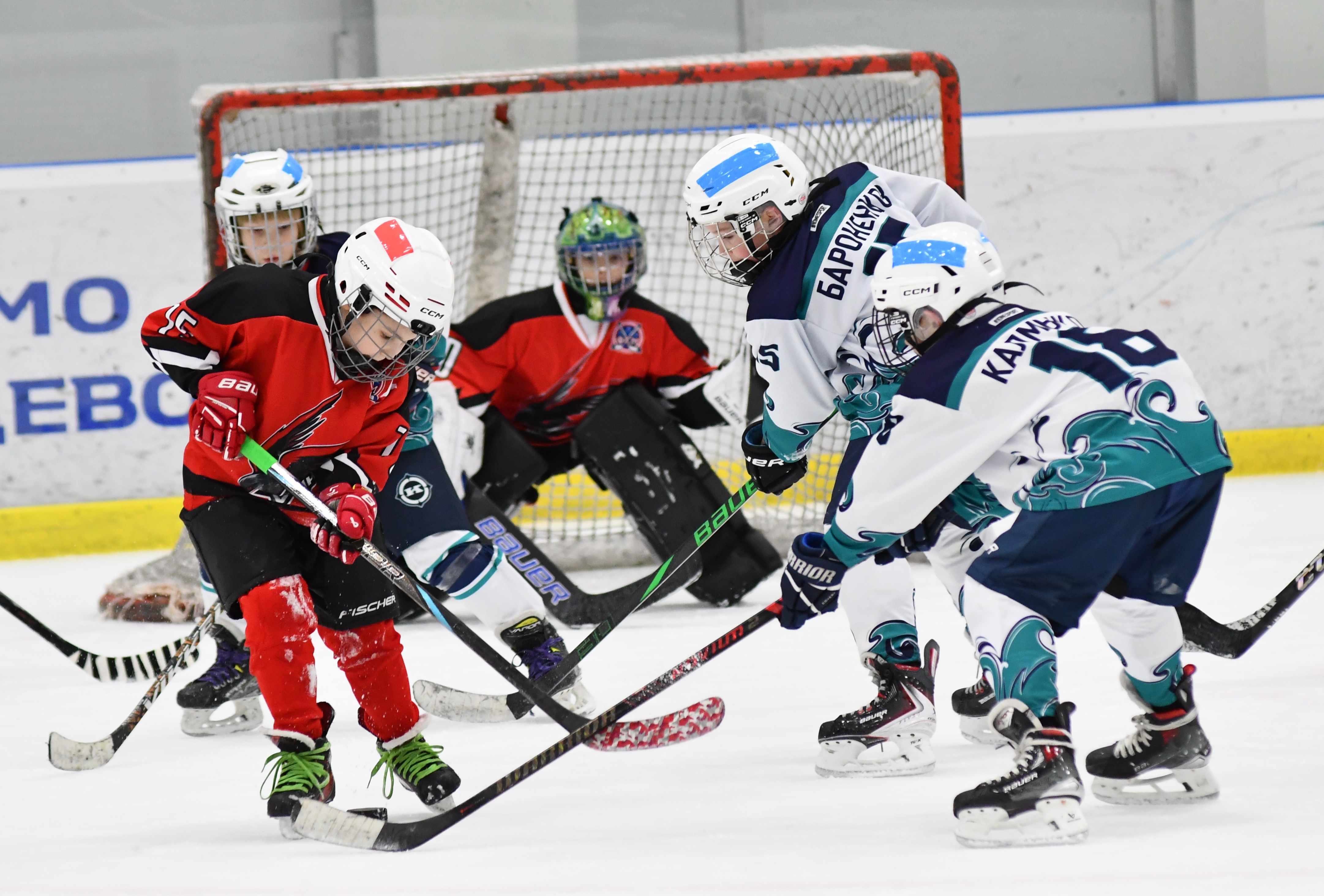 Фото: Первый день плей-офф Кубка Москвы среди команд 2017 года рождения