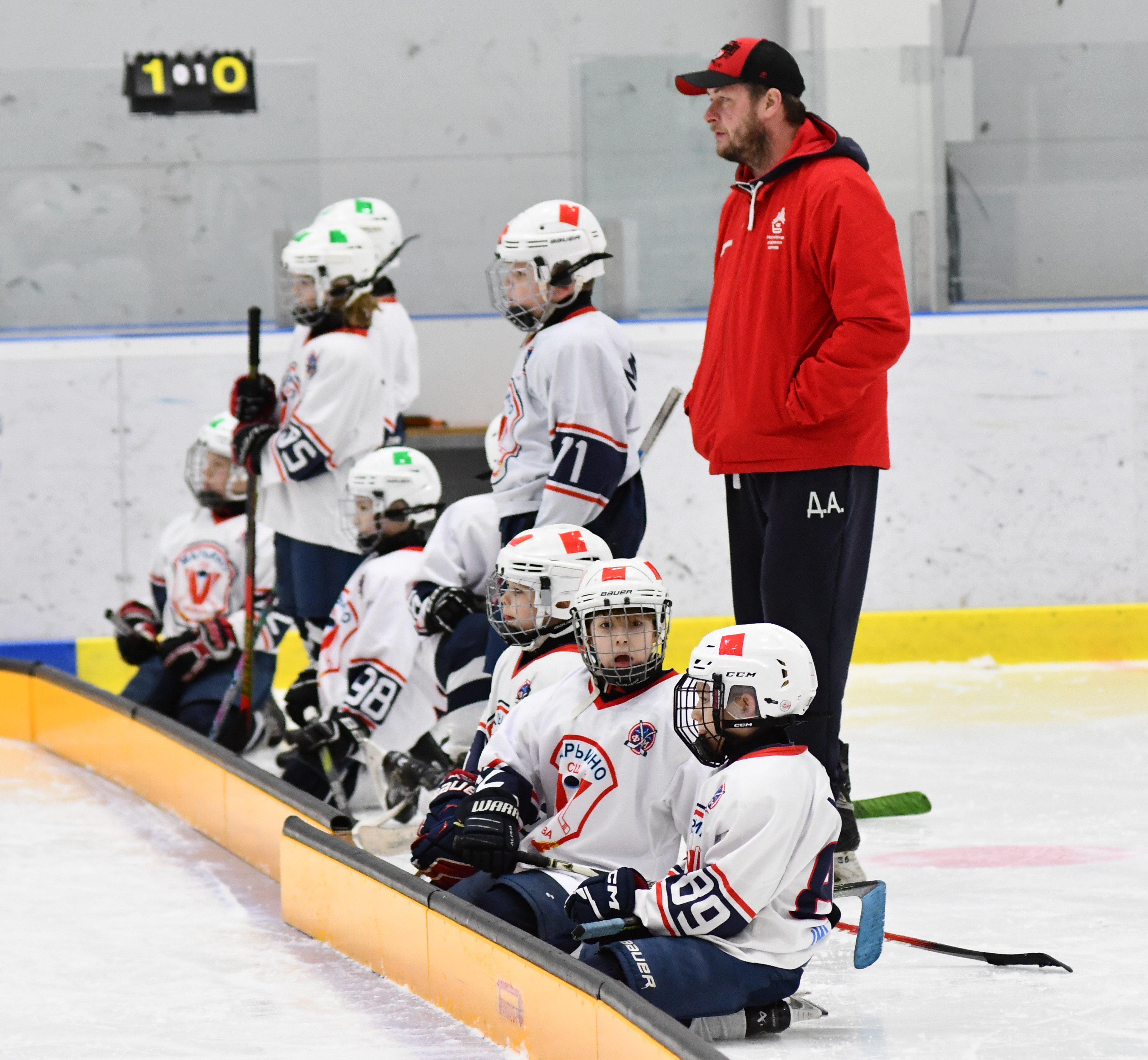 Фото: Первый день плей-офф Кубка Москвы среди команд 2017 года рождения