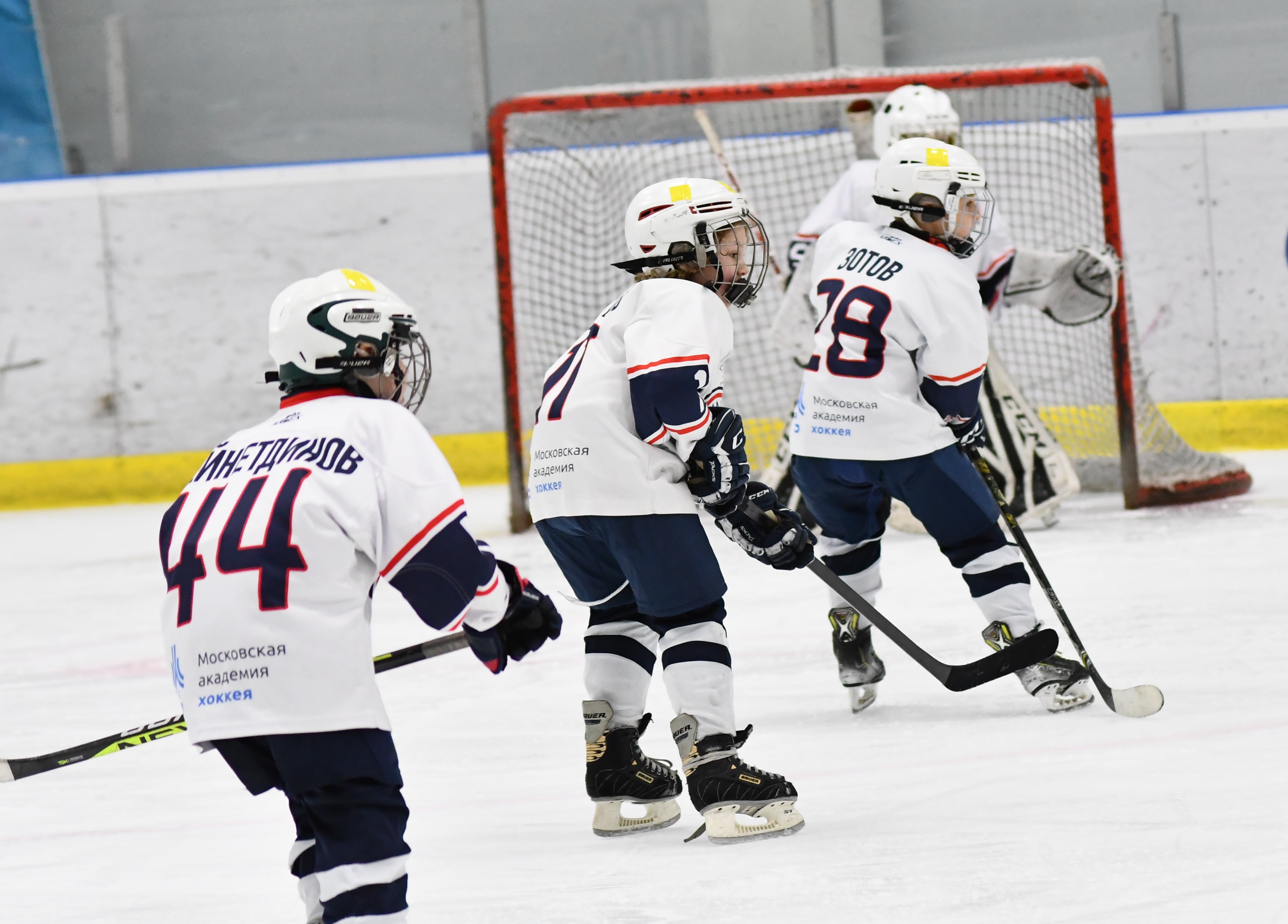 Фото: Первый день плей-офф Кубка Москвы среди команд 2017 года рождения