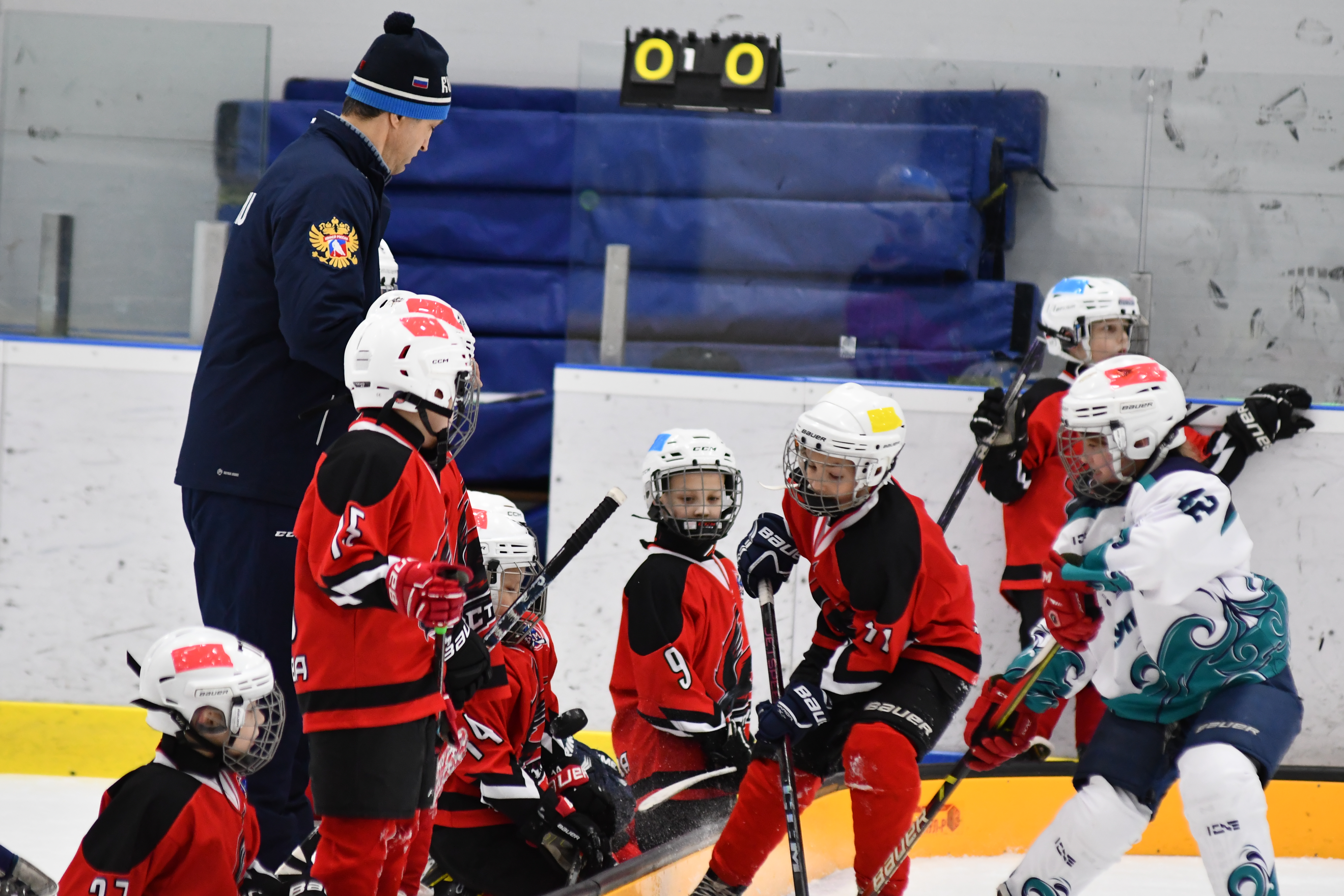 Фото: Первый день плей-офф Кубка Москвы среди команд 2017 года рождения