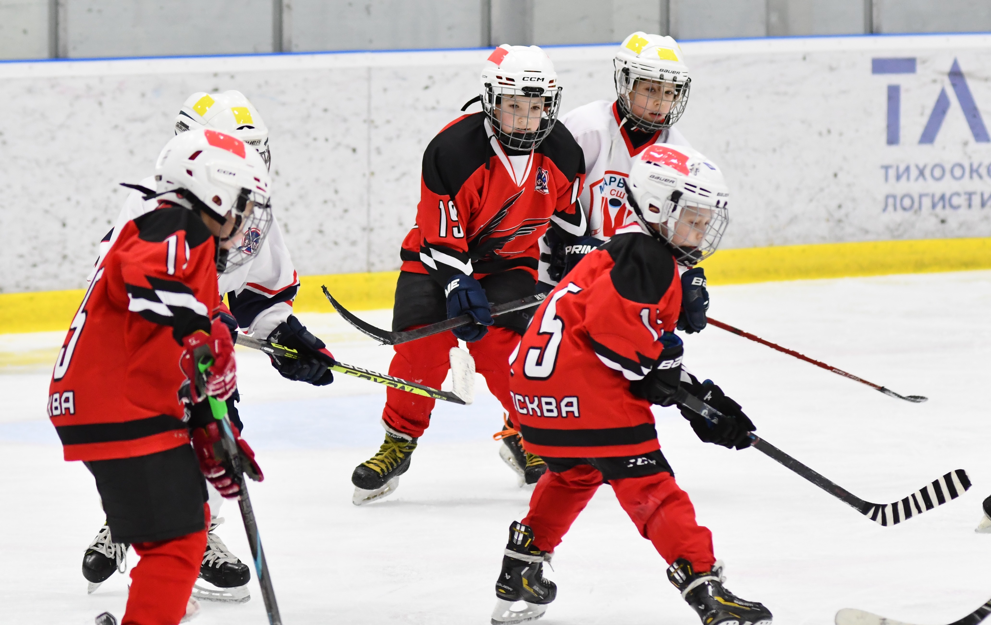 Фото: Первый день плей-офф Кубка Москвы среди команд 2017 года рождения