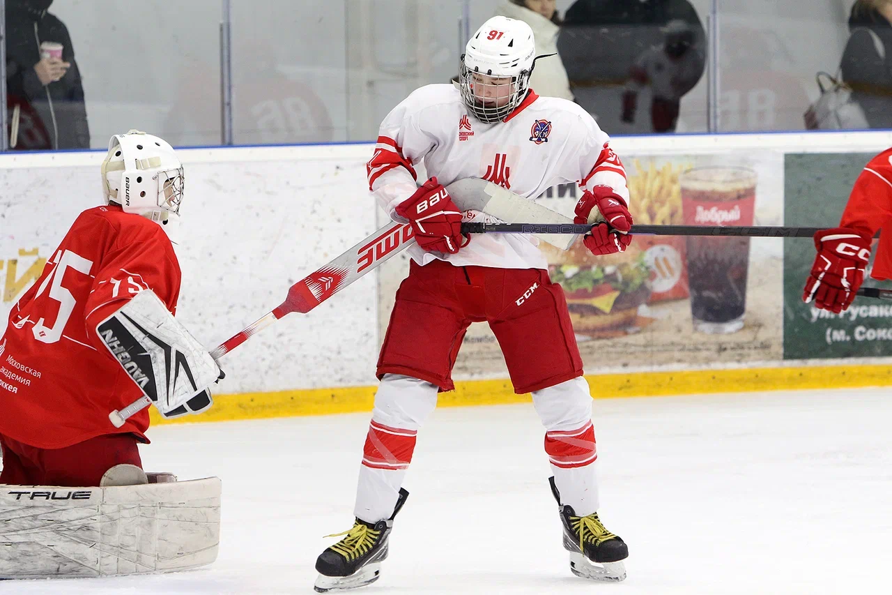 Фото: Спартак - Московская академия хоккея 2012