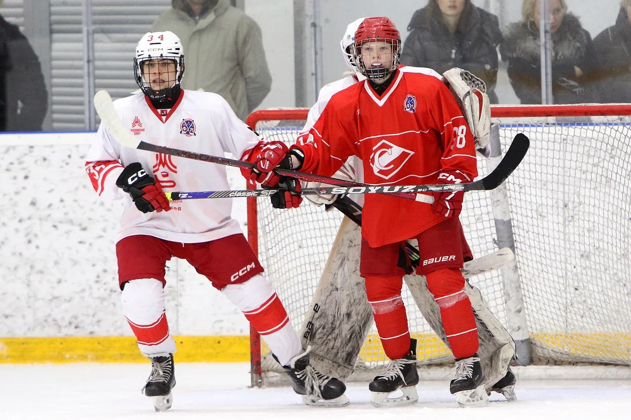 Фото: Спартак - Московская академия хоккея 2012