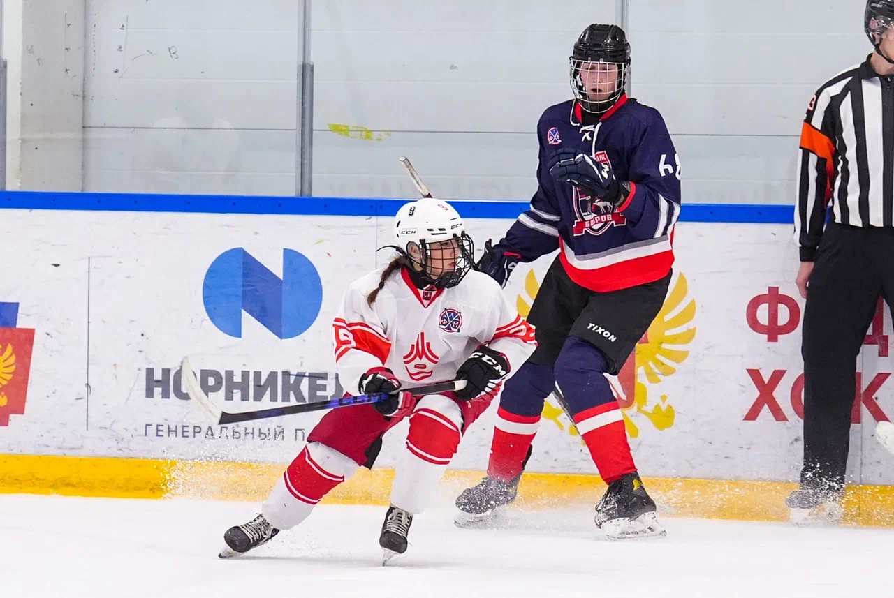 Фото: Деко Минералс - Московская академия хоккея (девочки) 2012