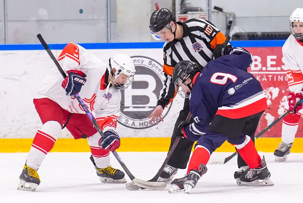 Фото: Деко Минералс - Московская академия хоккея (девочки) 2012