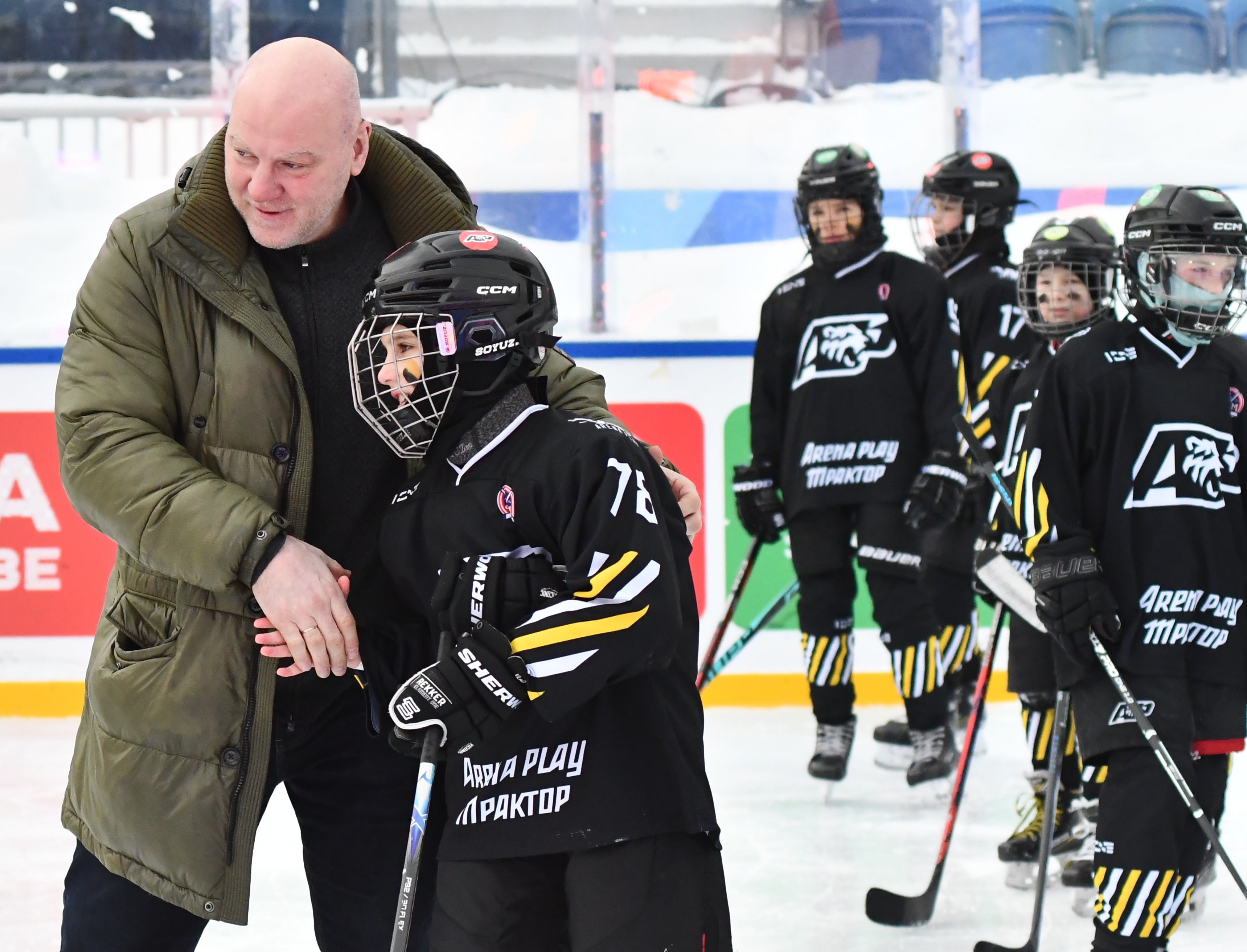 Фото: Арена Плей Трактор (Север) - ЦСКА 2016 Зимняя классика