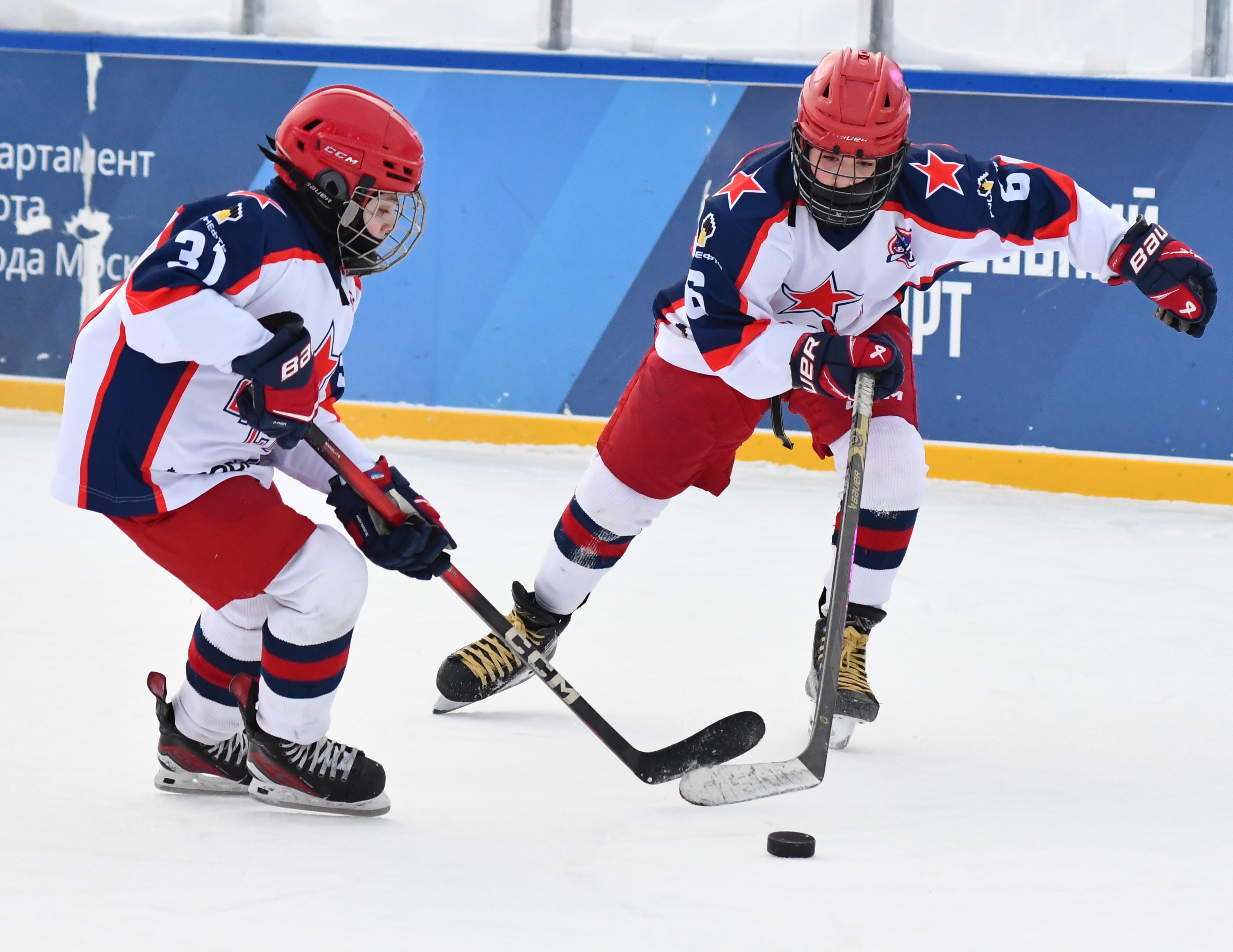 Фото: Арена Плей Трактор (Север) - ЦСКА 2016 Зимняя классика