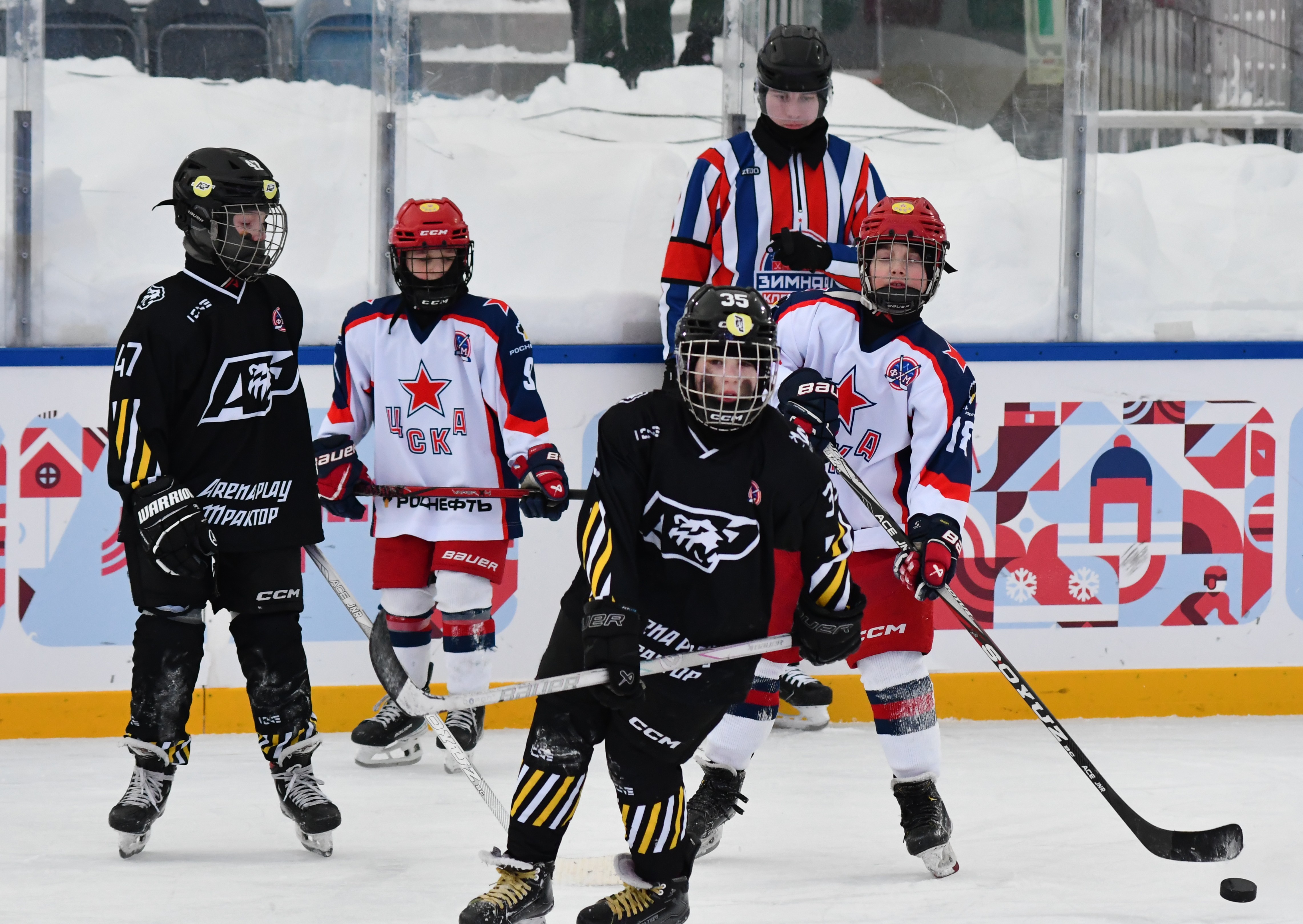 Фото: Арена Плей Трактор (Север) - ЦСКА 2016 Зимняя классика