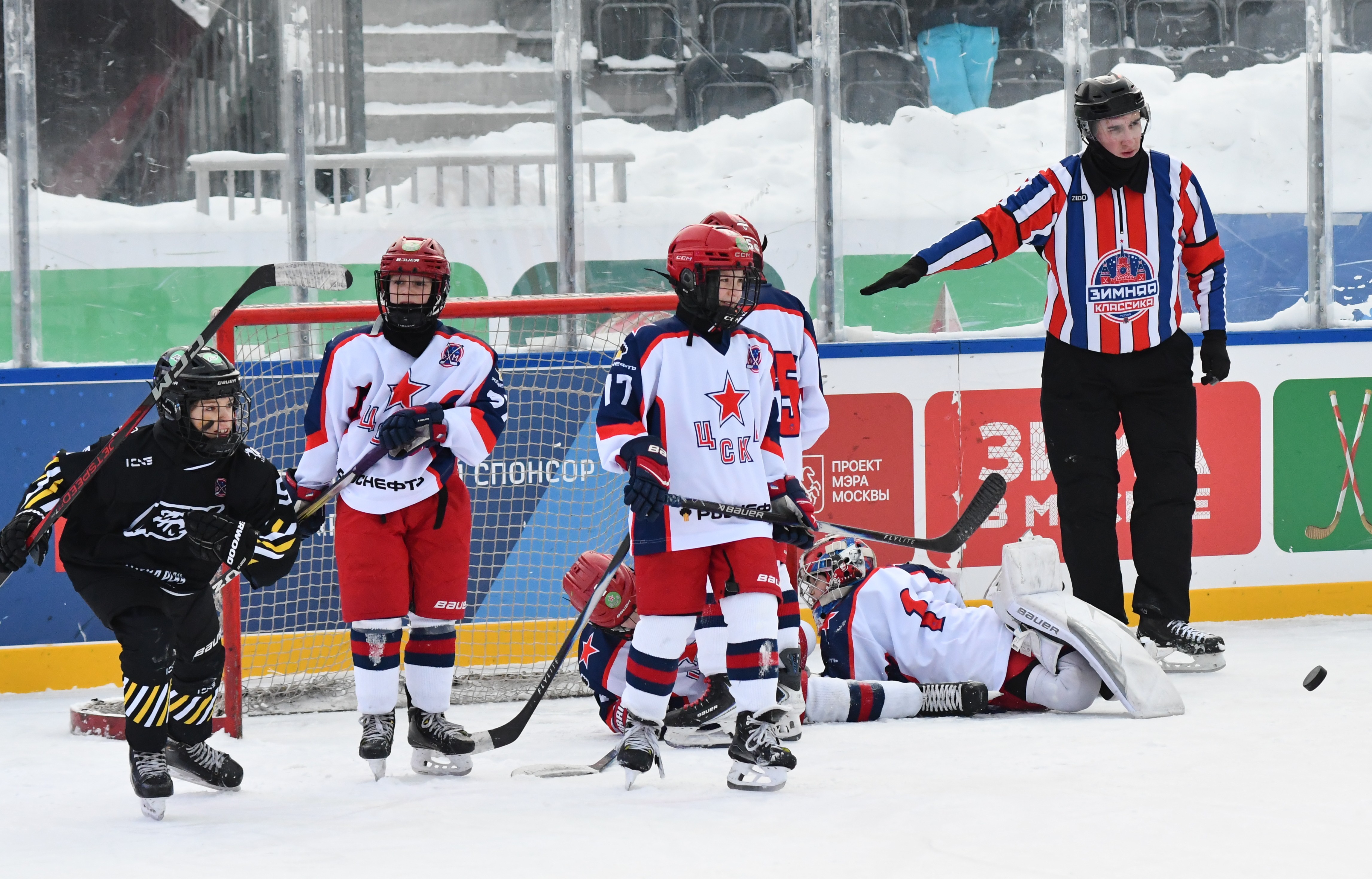 Фото: Арена Плей Трактор (Север) - ЦСКА 2016 Зимняя классика