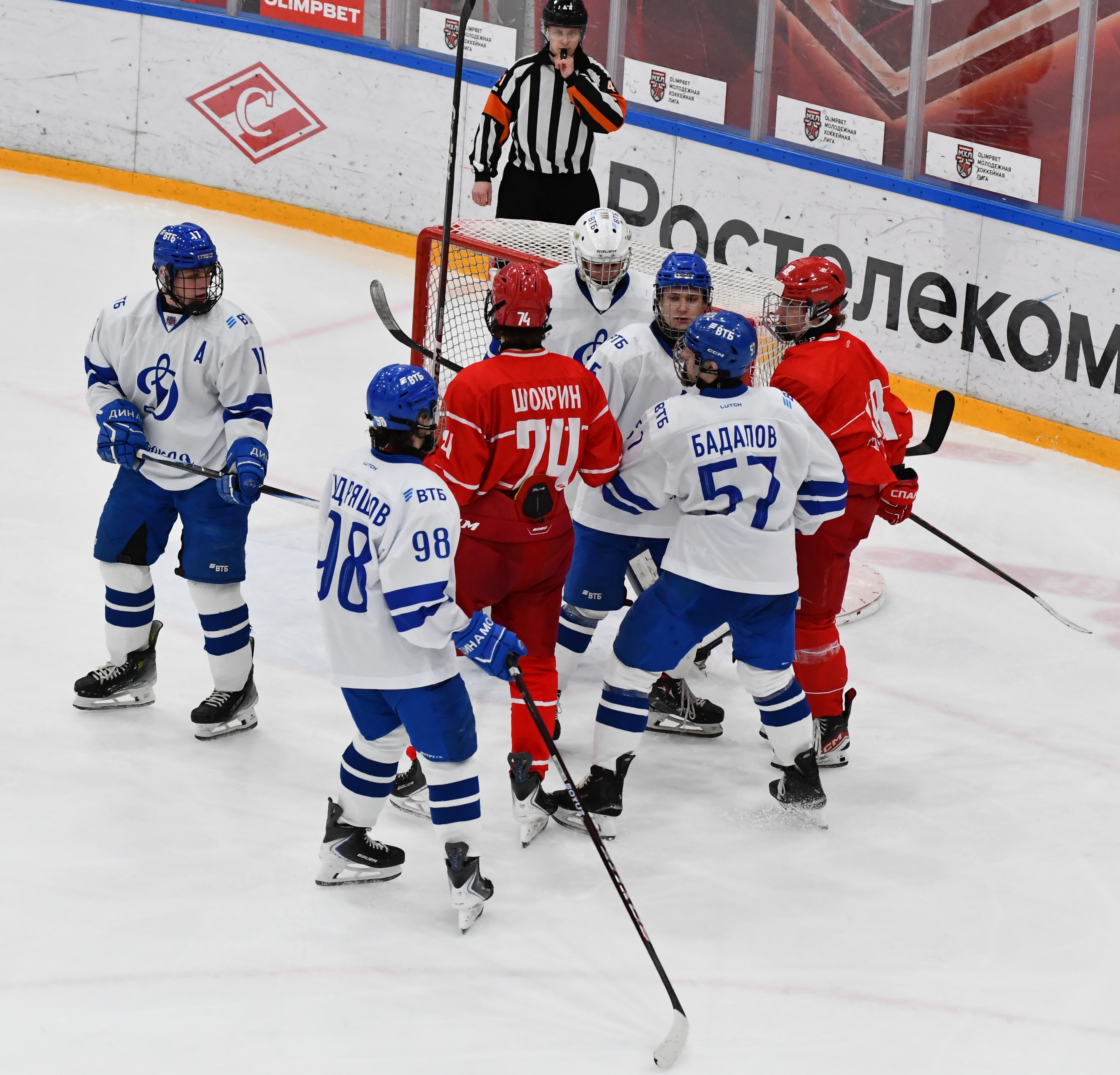 Фото: Спартак - Динамо юниоры плей-офф