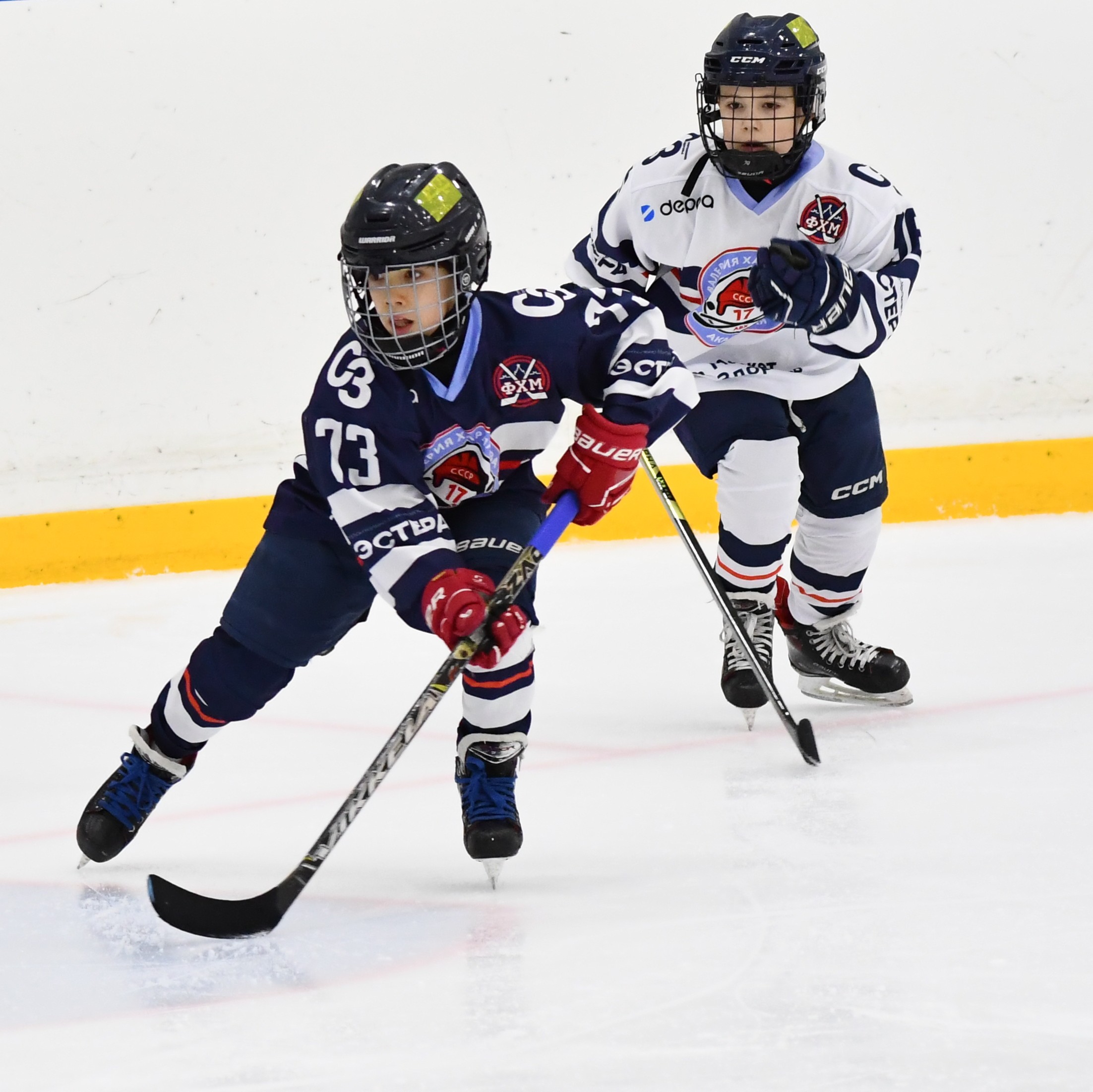 Фото: Первый игровой день второго этапа Кубка ФХМ среди команд 2017 года рождения