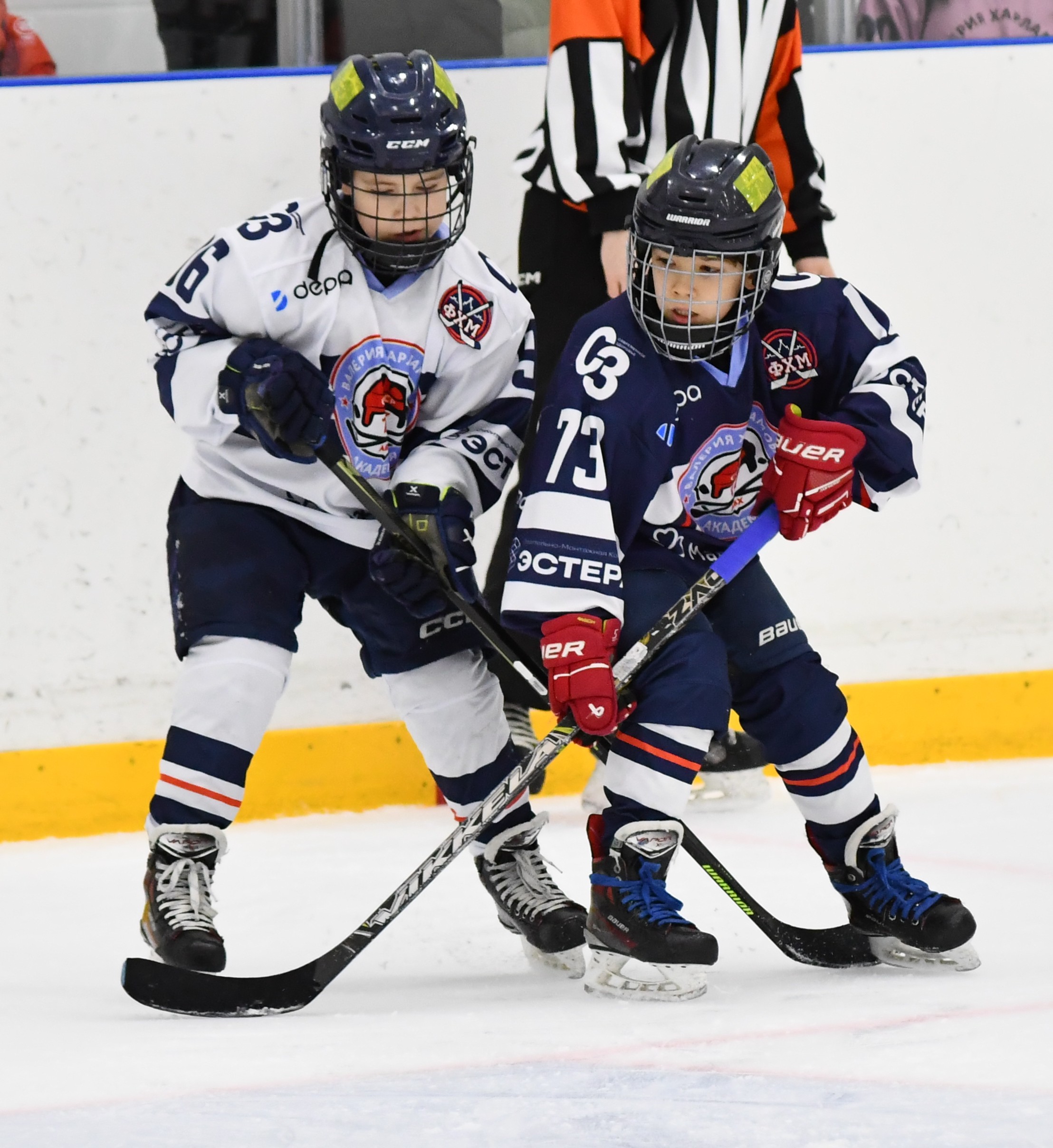 Фото: Первый игровой день второго этапа Кубка ФХМ среди команд 2017 года рождения