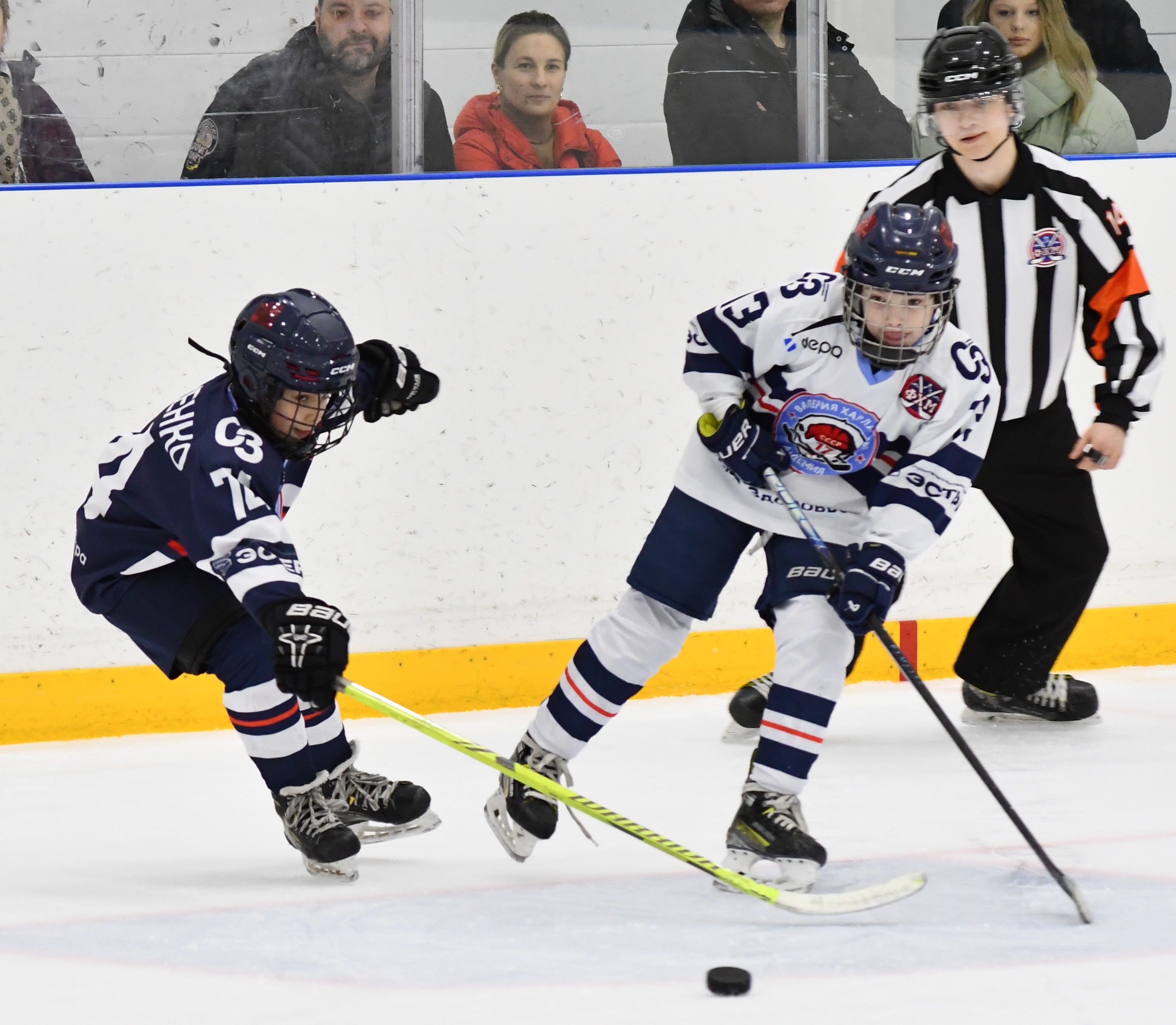 Фото: Первый игровой день второго этапа Кубка ФХМ среди команд 2017 года рождения