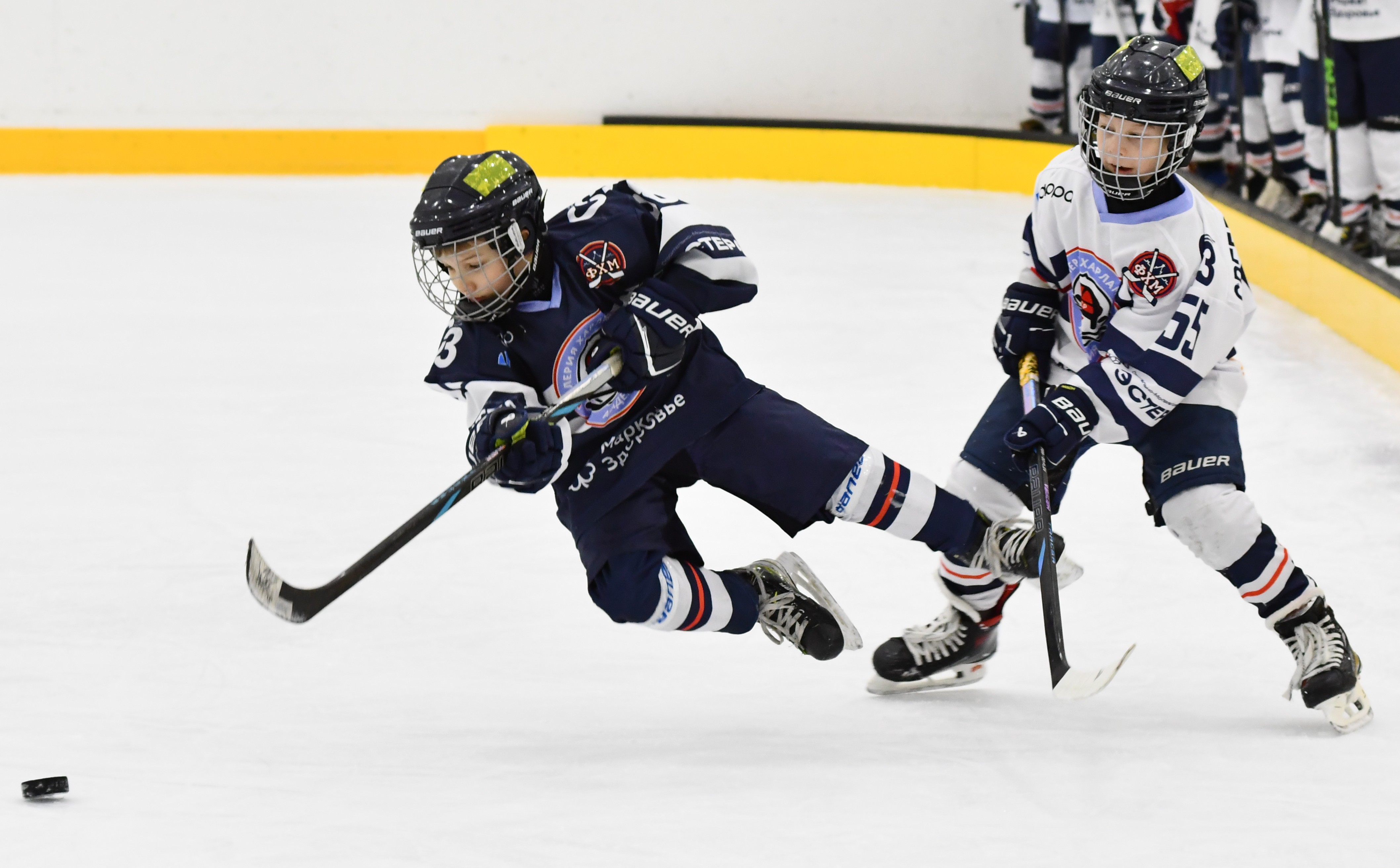 Фото: Первый игровой день второго этапа Кубка ФХМ среди команд 2017 года рождения