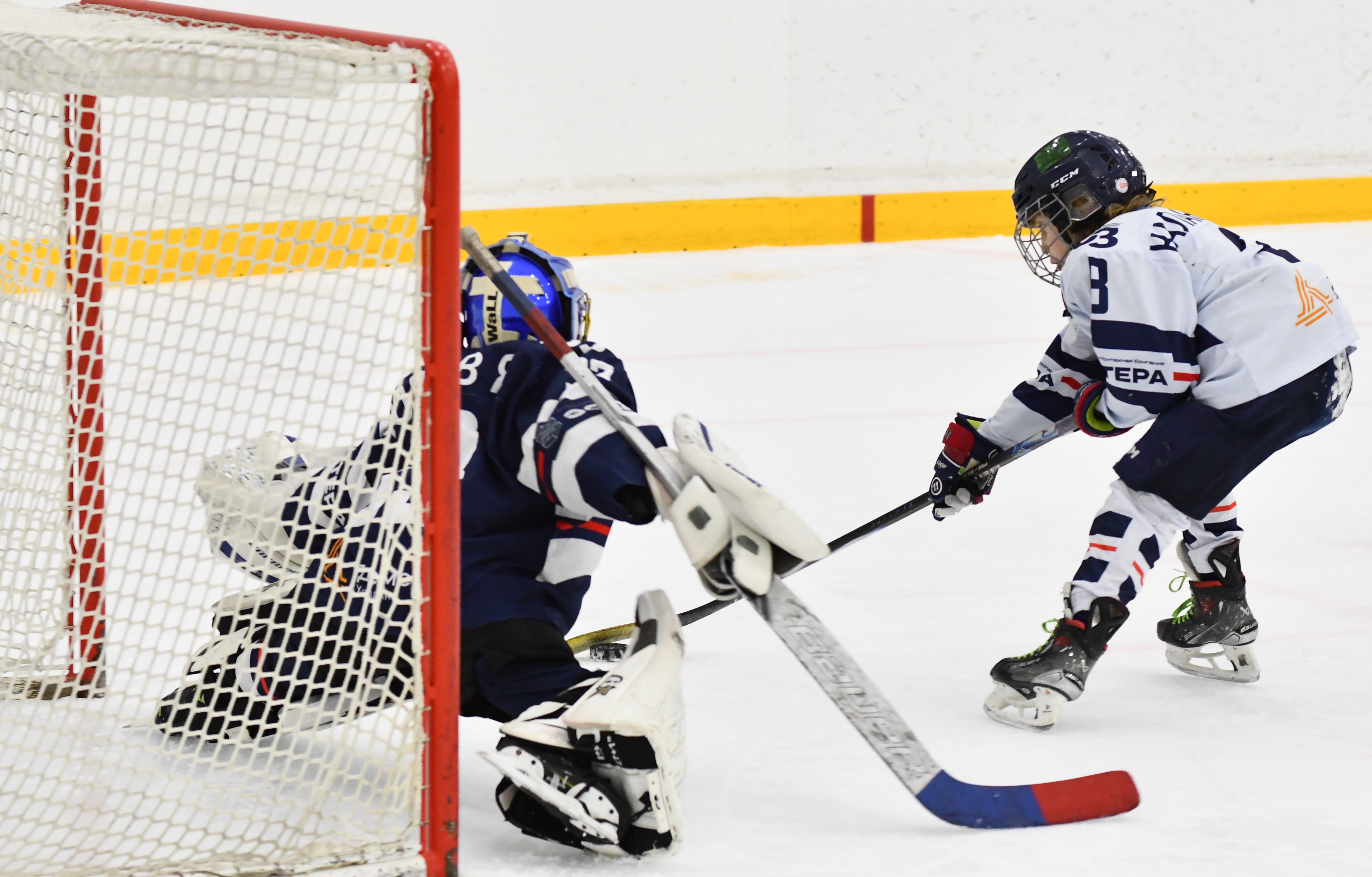 Фото: Первый игровой день второго этапа Кубка ФХМ среди команд 2017 года рождения