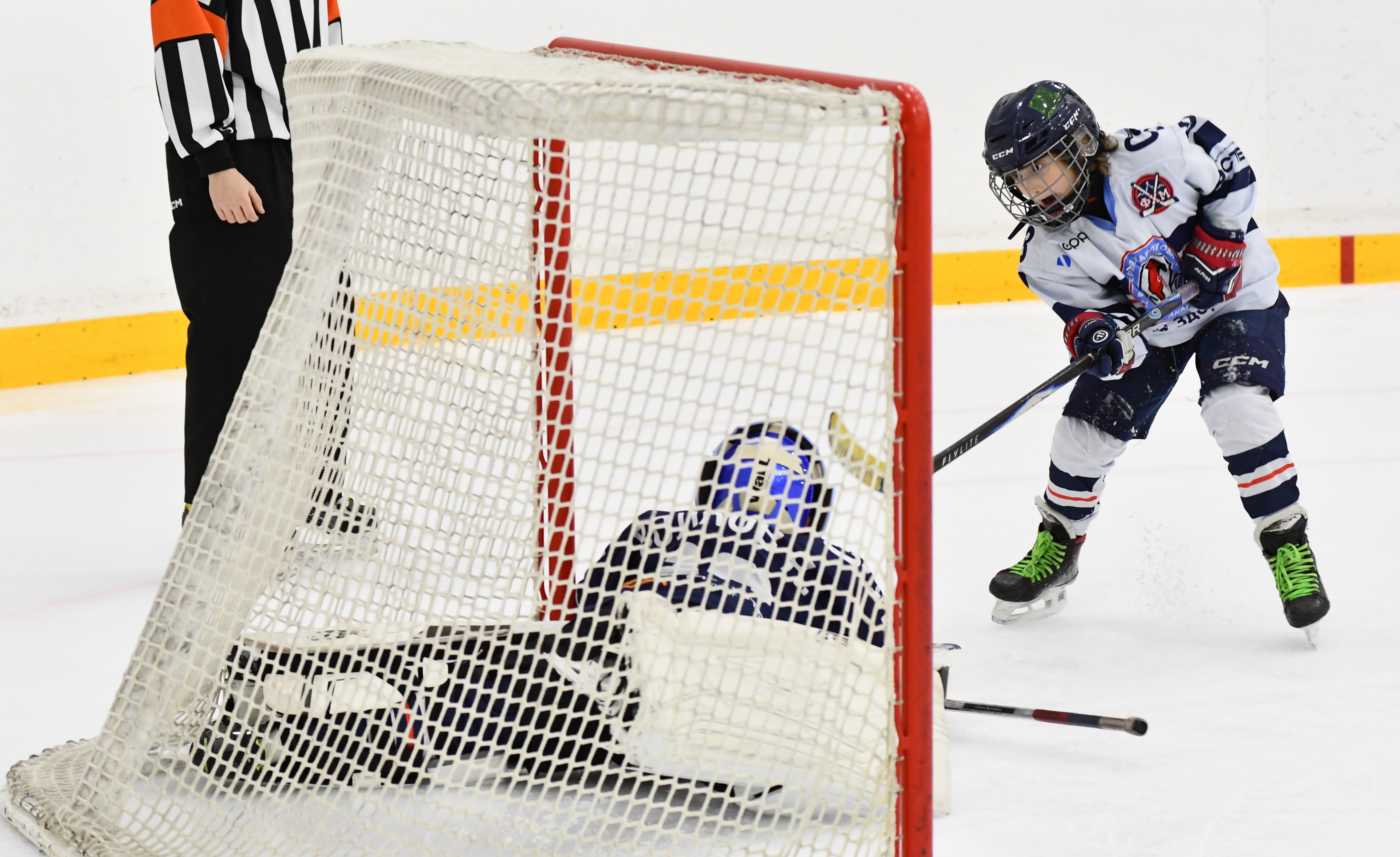 Фото: Первый игровой день второго этапа Кубка ФХМ среди команд 2017 года рождения