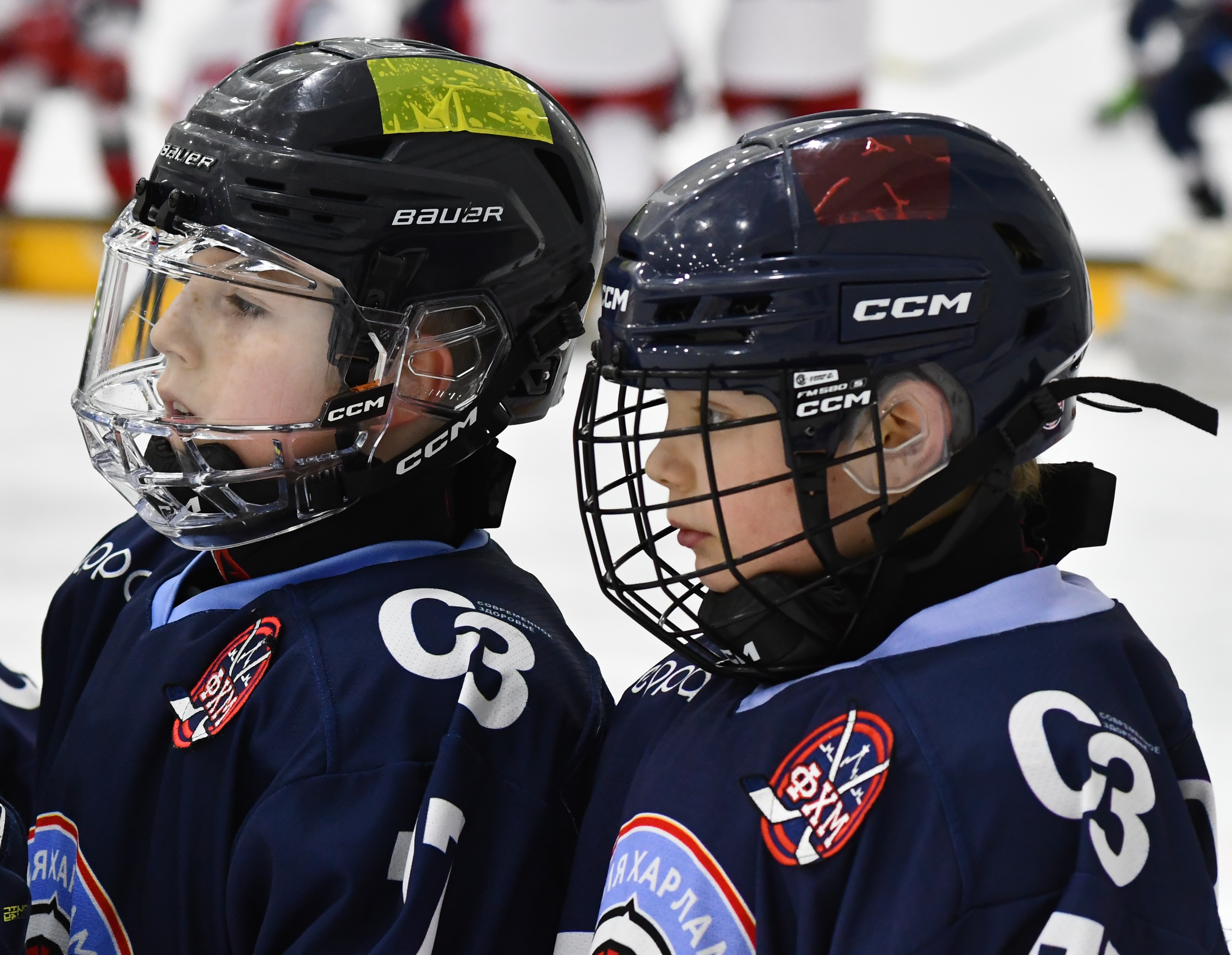 Фото: Первый игровой день второго этапа Кубка ФХМ среди команд 2017 года рождения