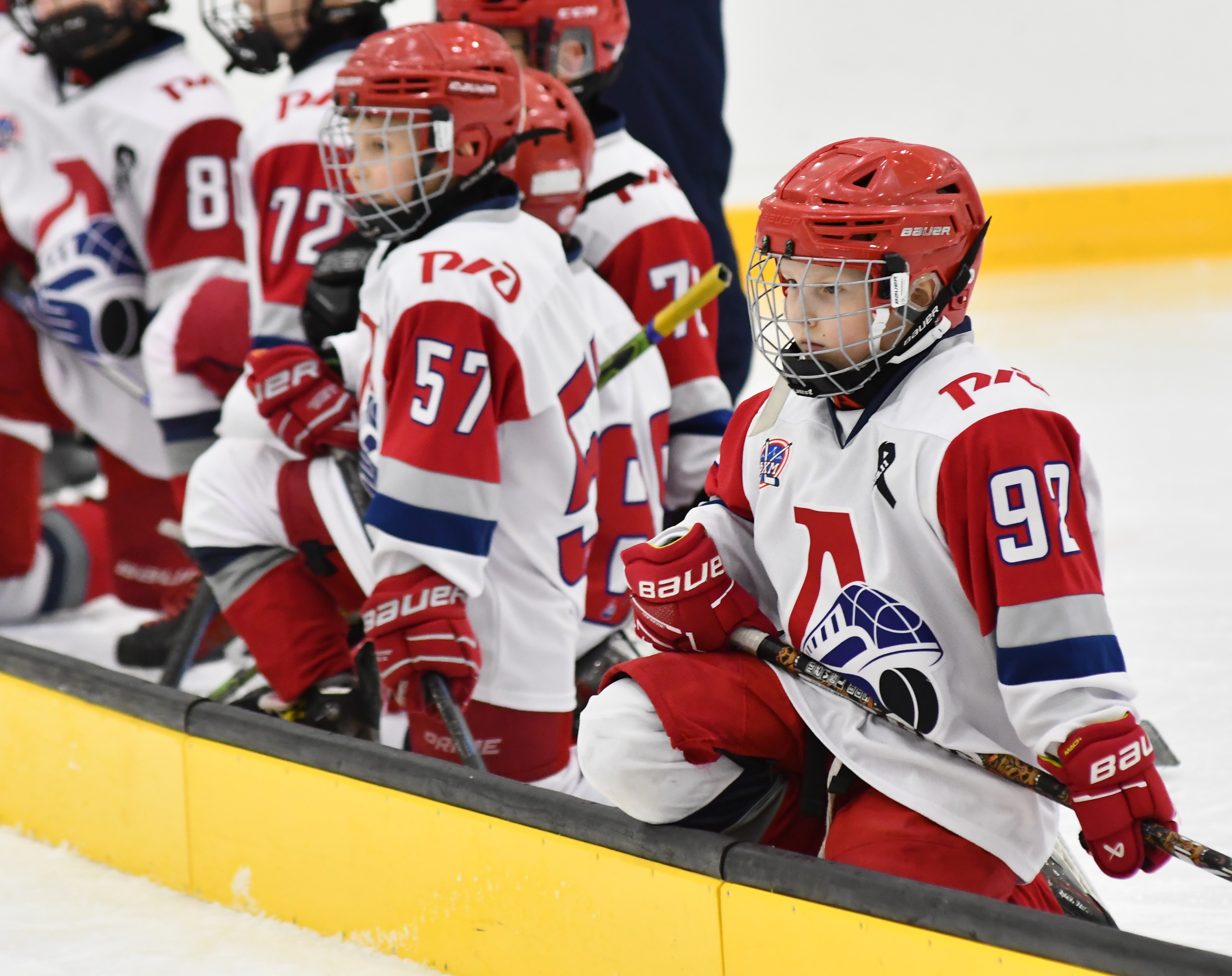 Фото: Первый игровой день второго этапа Кубка ФХМ среди команд 2017 года рождения