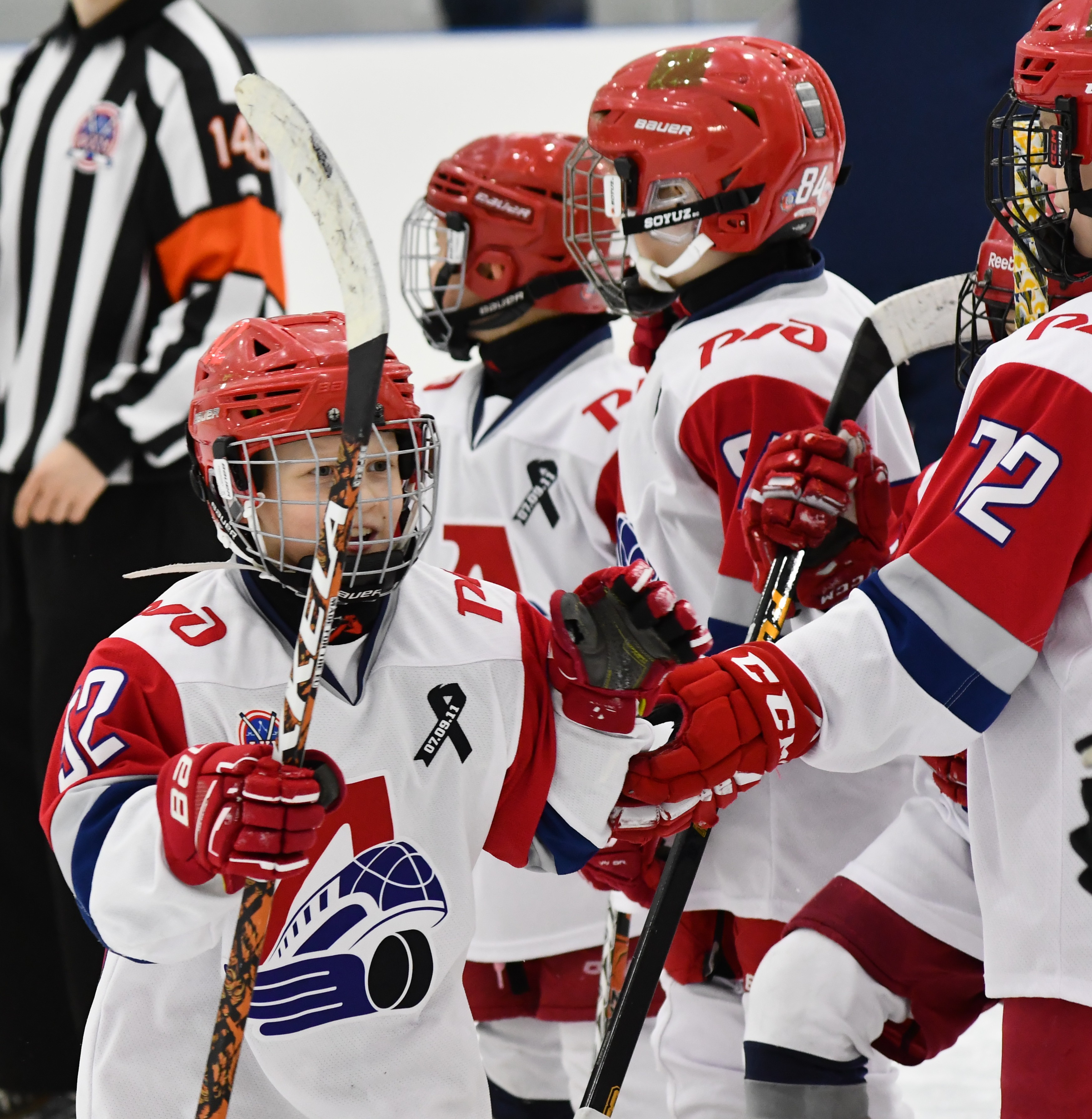 Фото: Первый игровой день второго этапа Кубка ФХМ среди команд 2017 года рождения